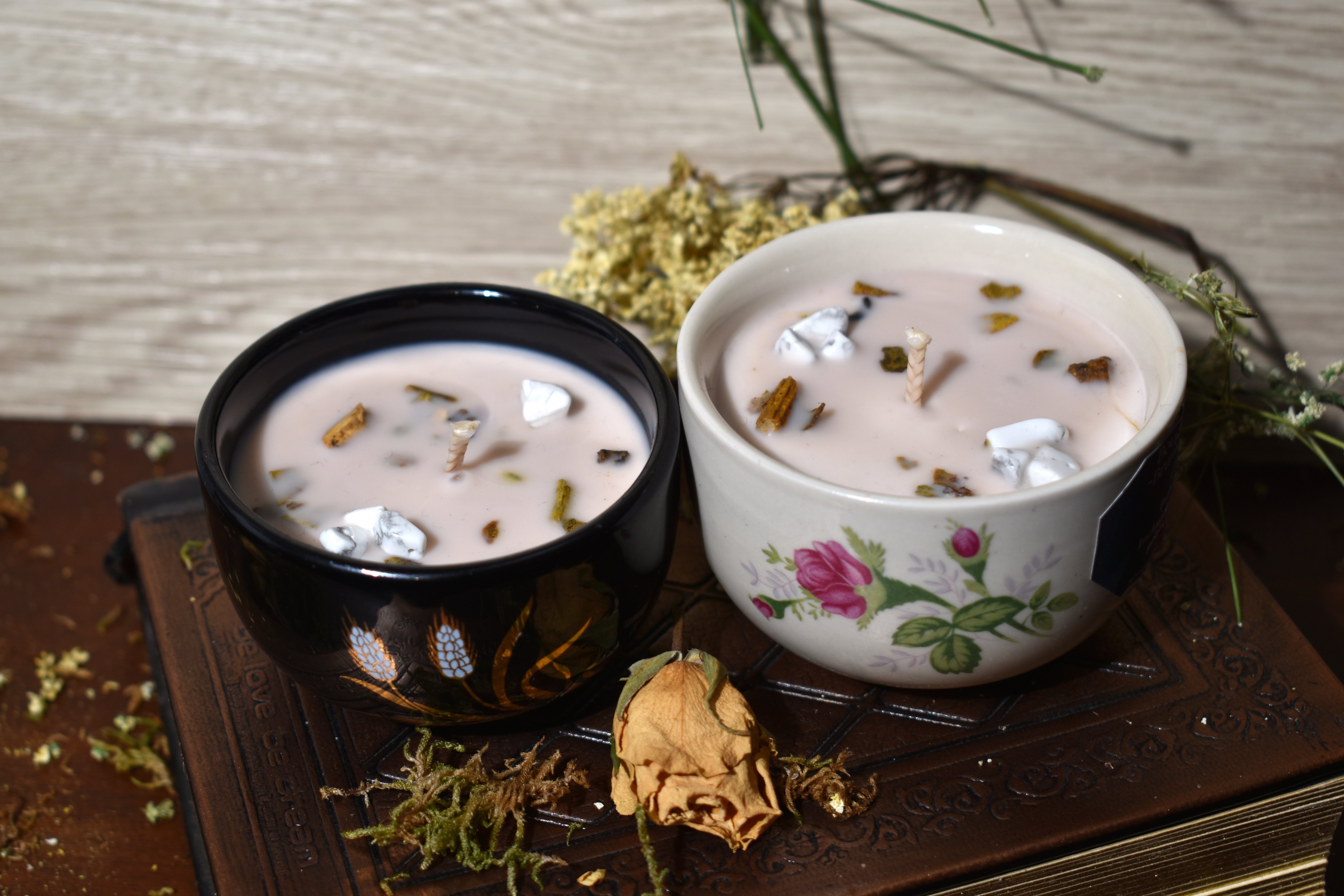 Bougie ~Brume d'Autrefois~ Caramel 