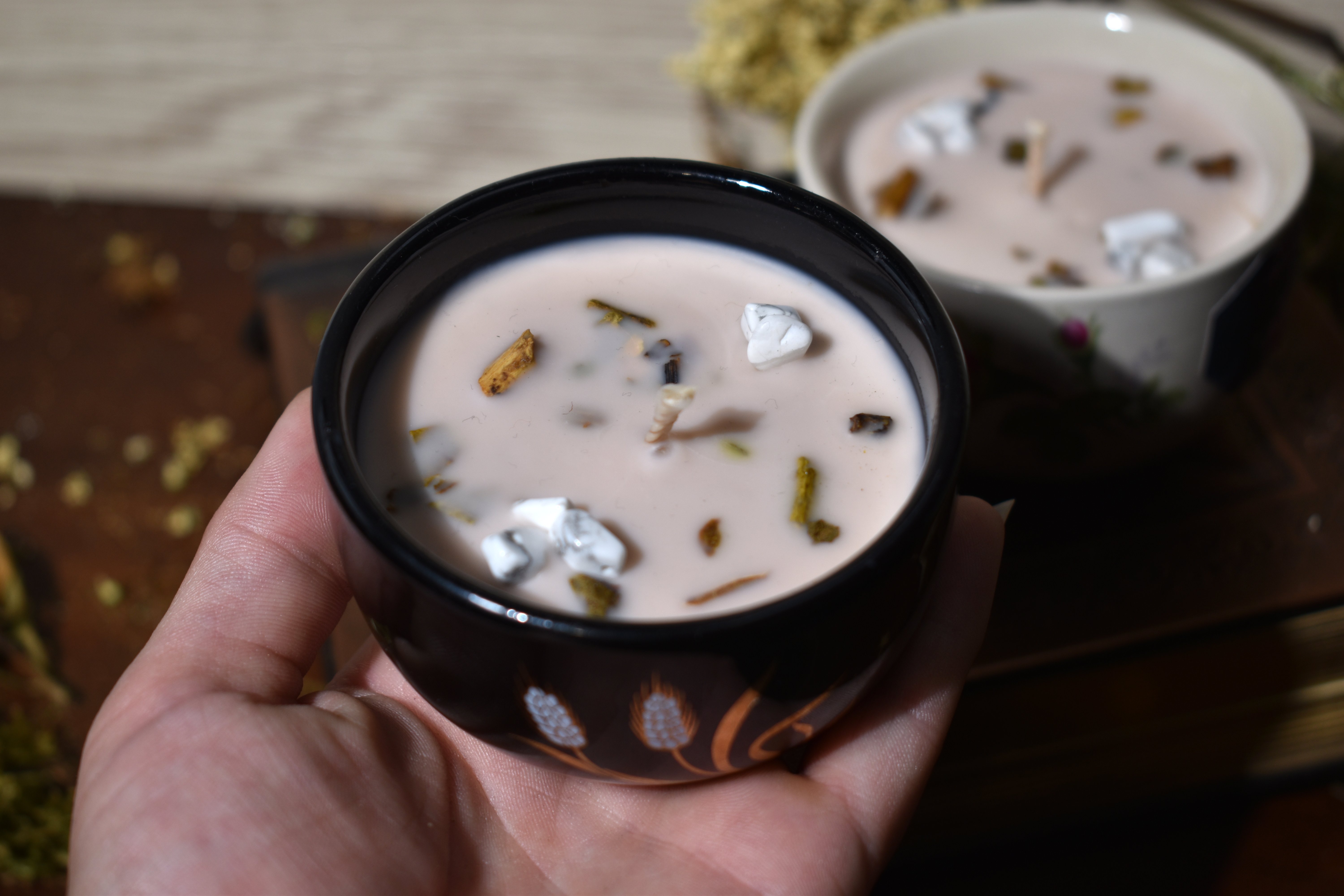 Bougie ~Brume d'Autrefois~ Caramel 