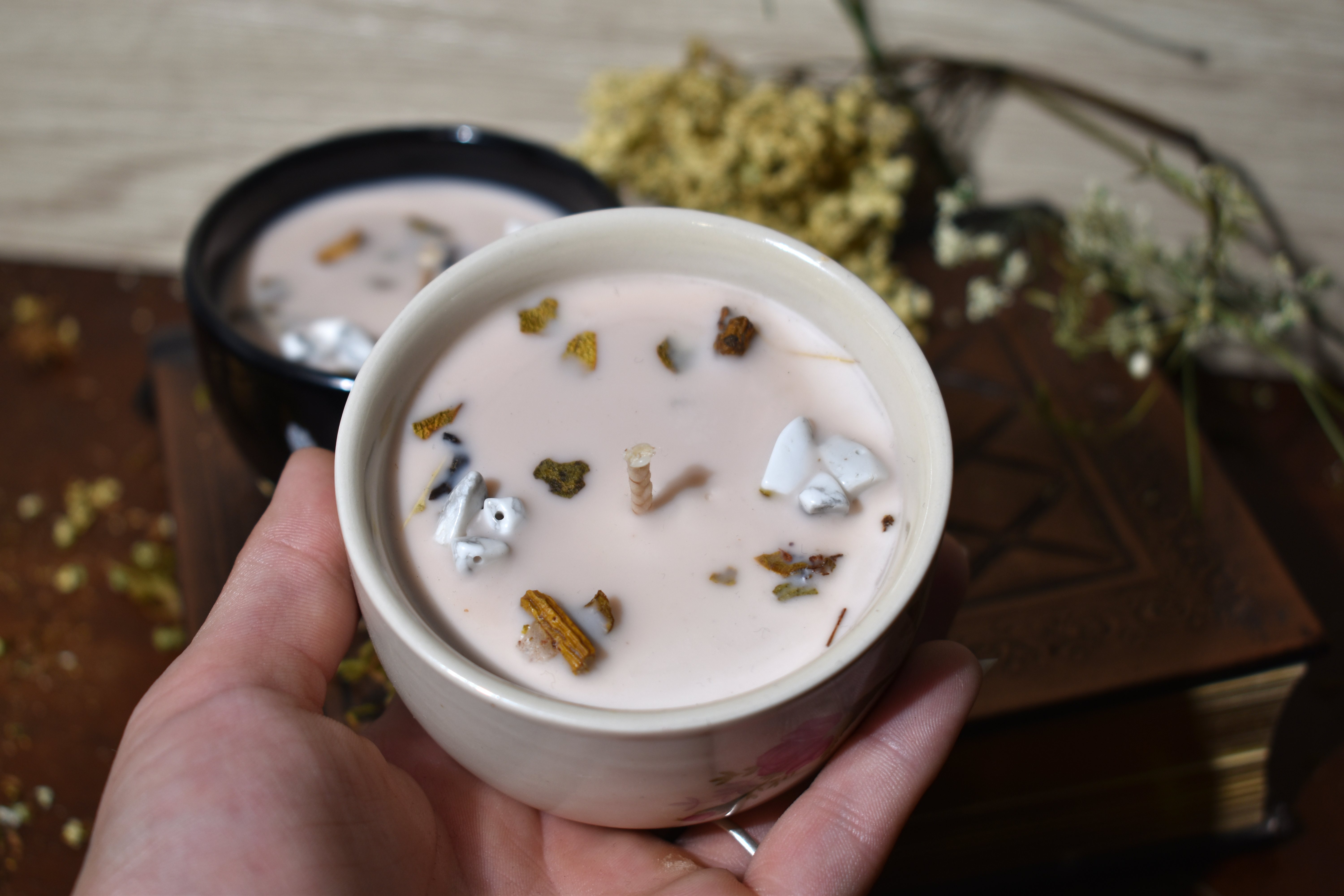 Bougie ~Brume d'Autrefois~ Caramel 