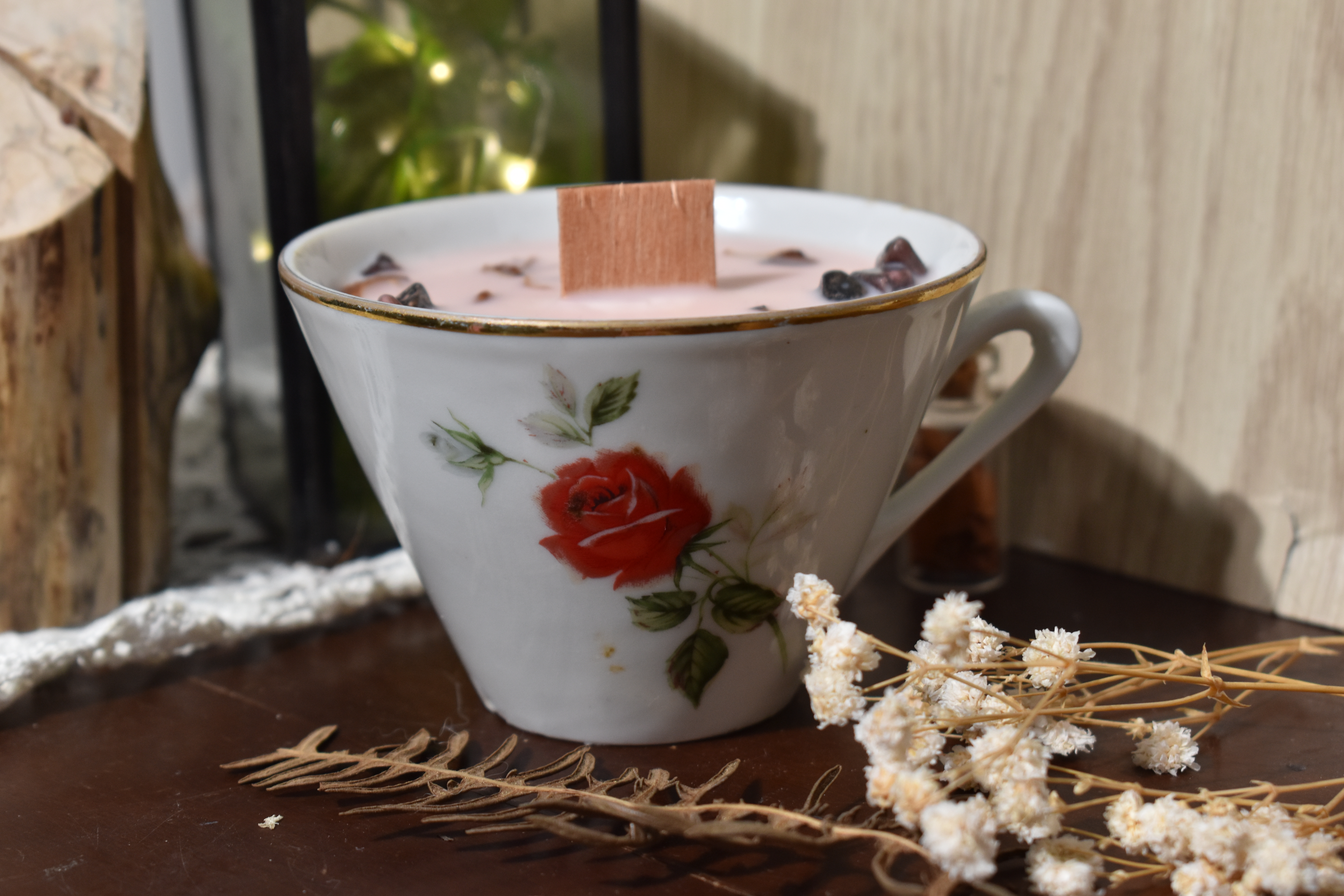 Bougie ~Brume d'Autrefois~ Fleur d'Oranger / 120g