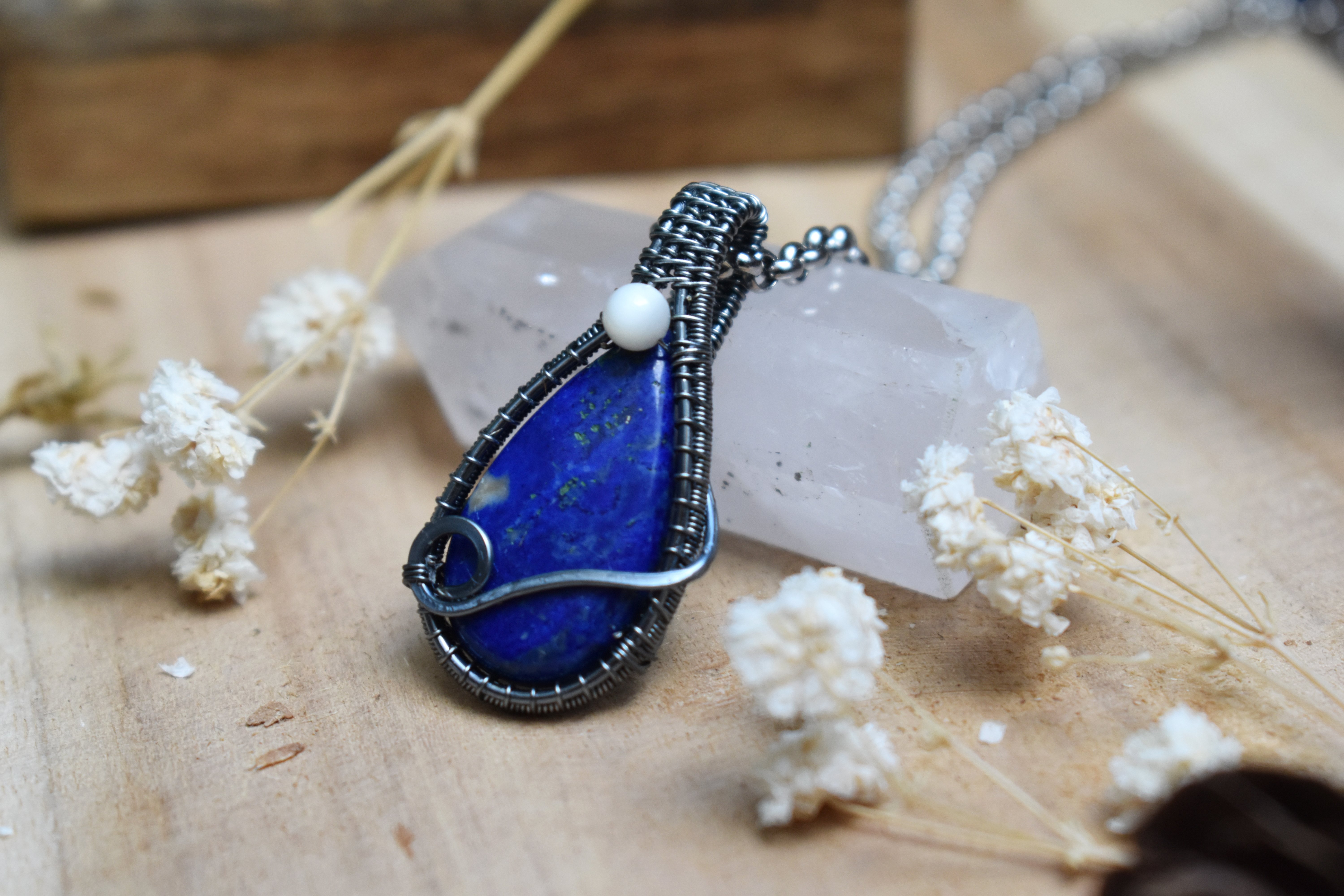Collier ~Fragment d'Egypte~ Lapis Lazuli 