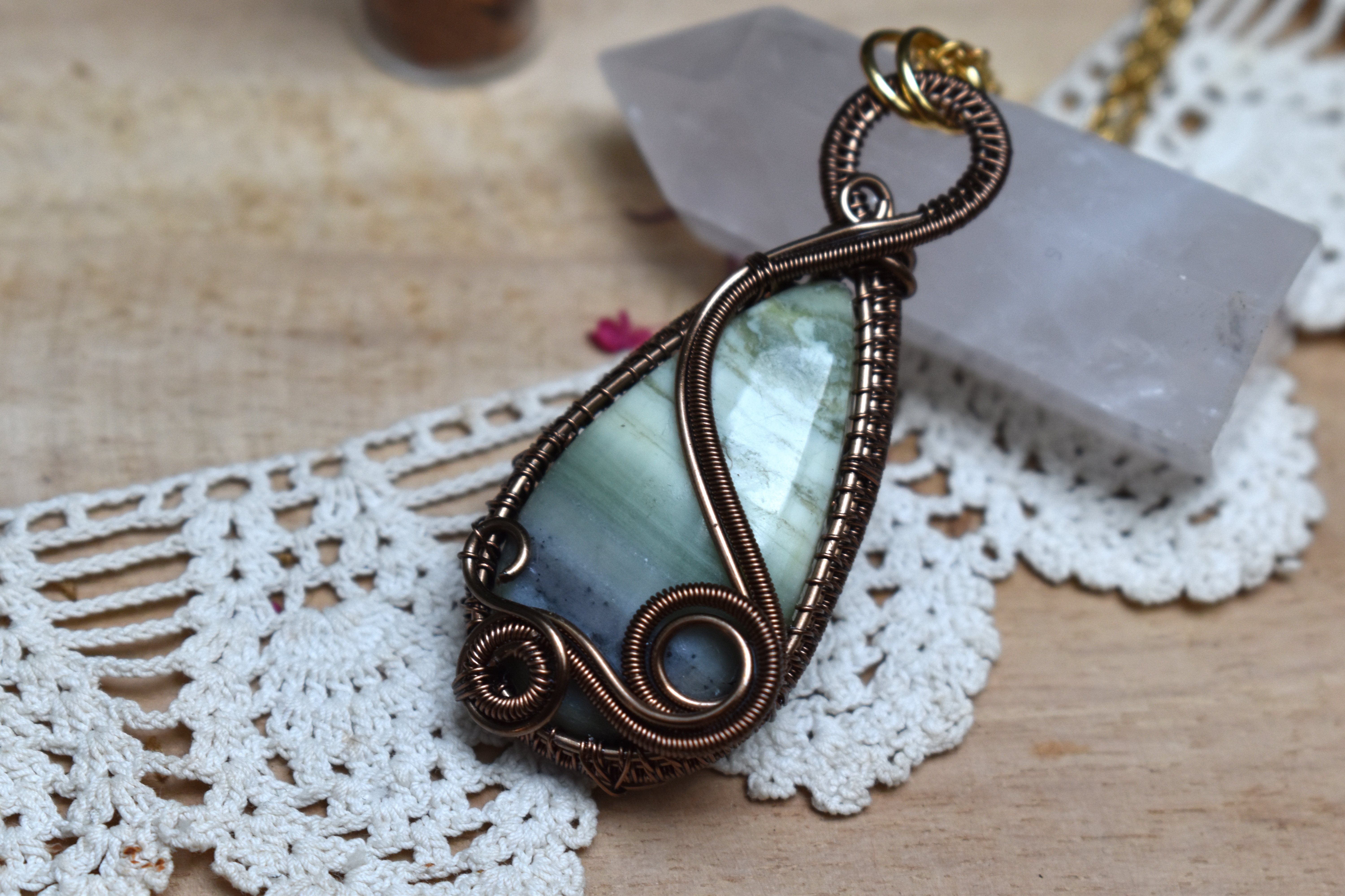 Collier ~Athéna~ Serpentine 