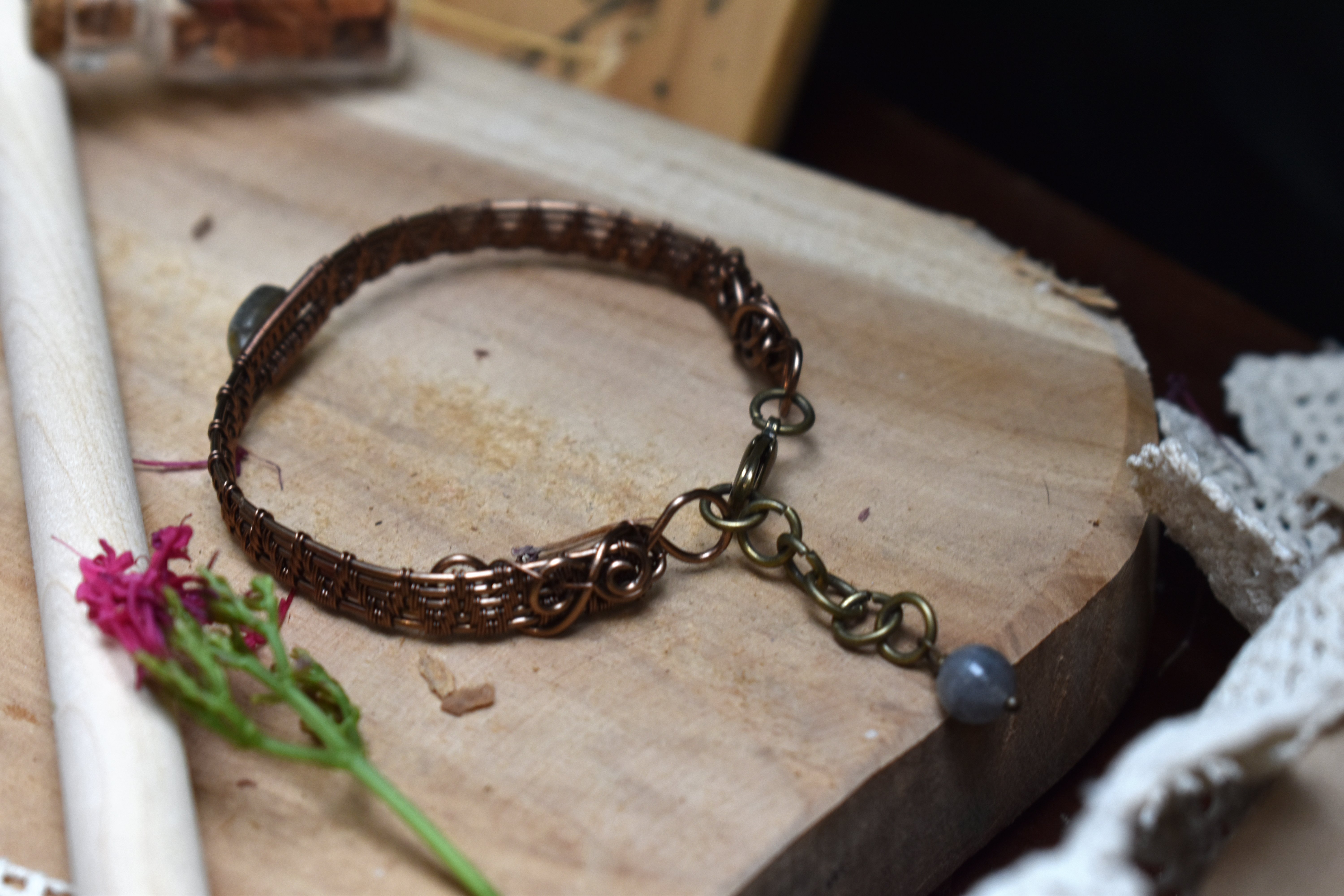 Bracelet ~Forge Précieuse~ Labradorite