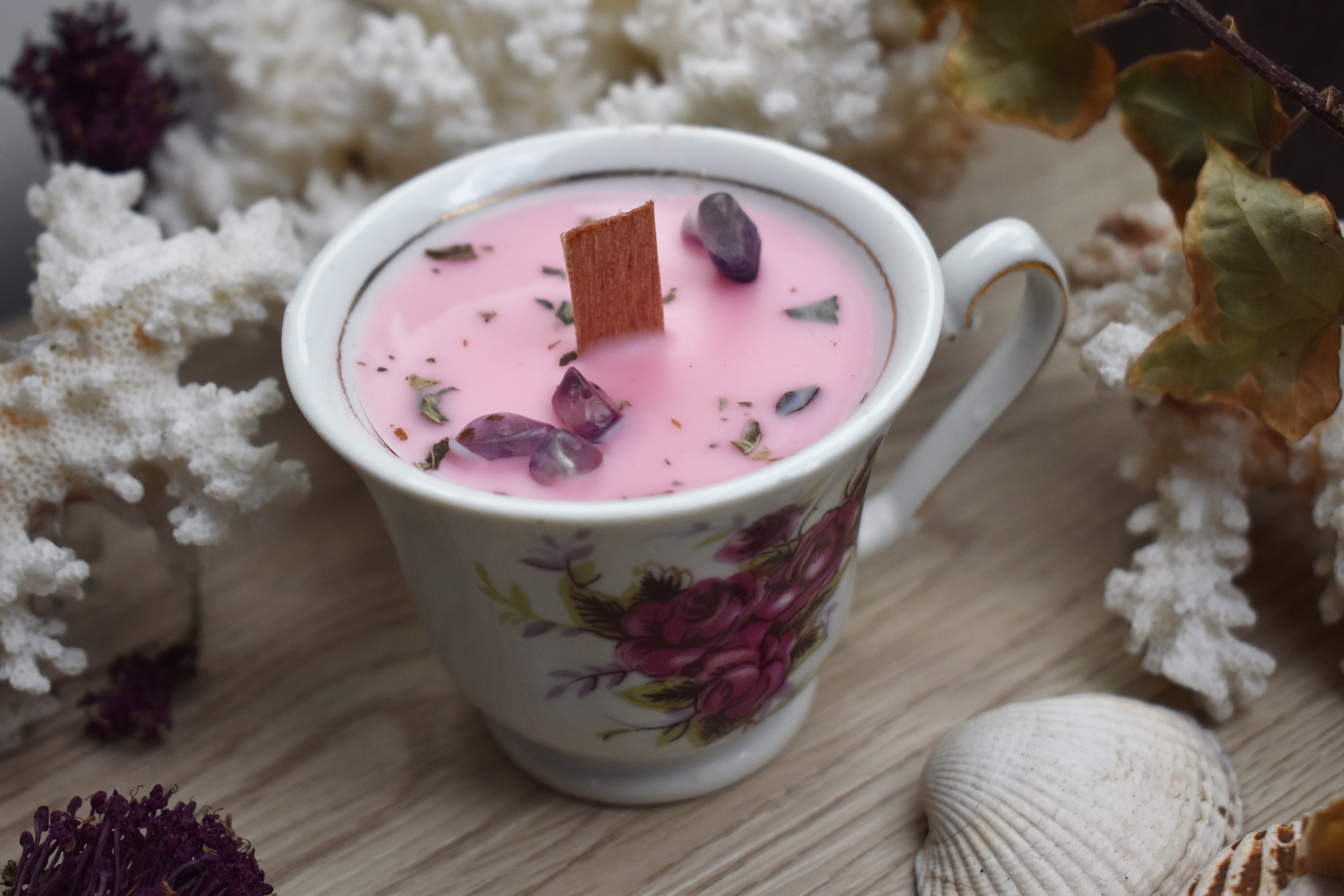 Bougie ~Brume d'Autrefois~ Crumble Fruits Rouges / 60g