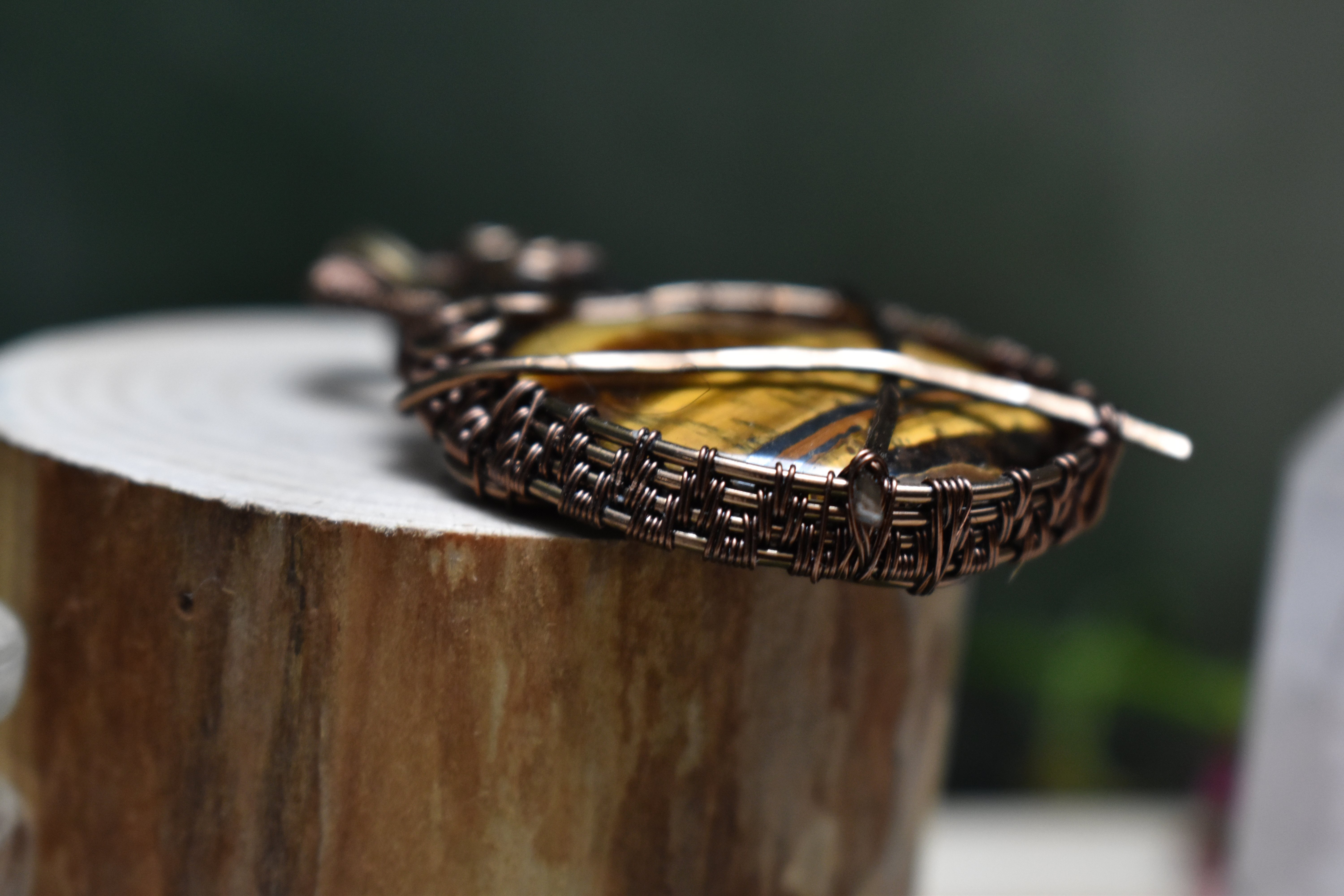 Collier ~Hadès~ Oeil de Tigre