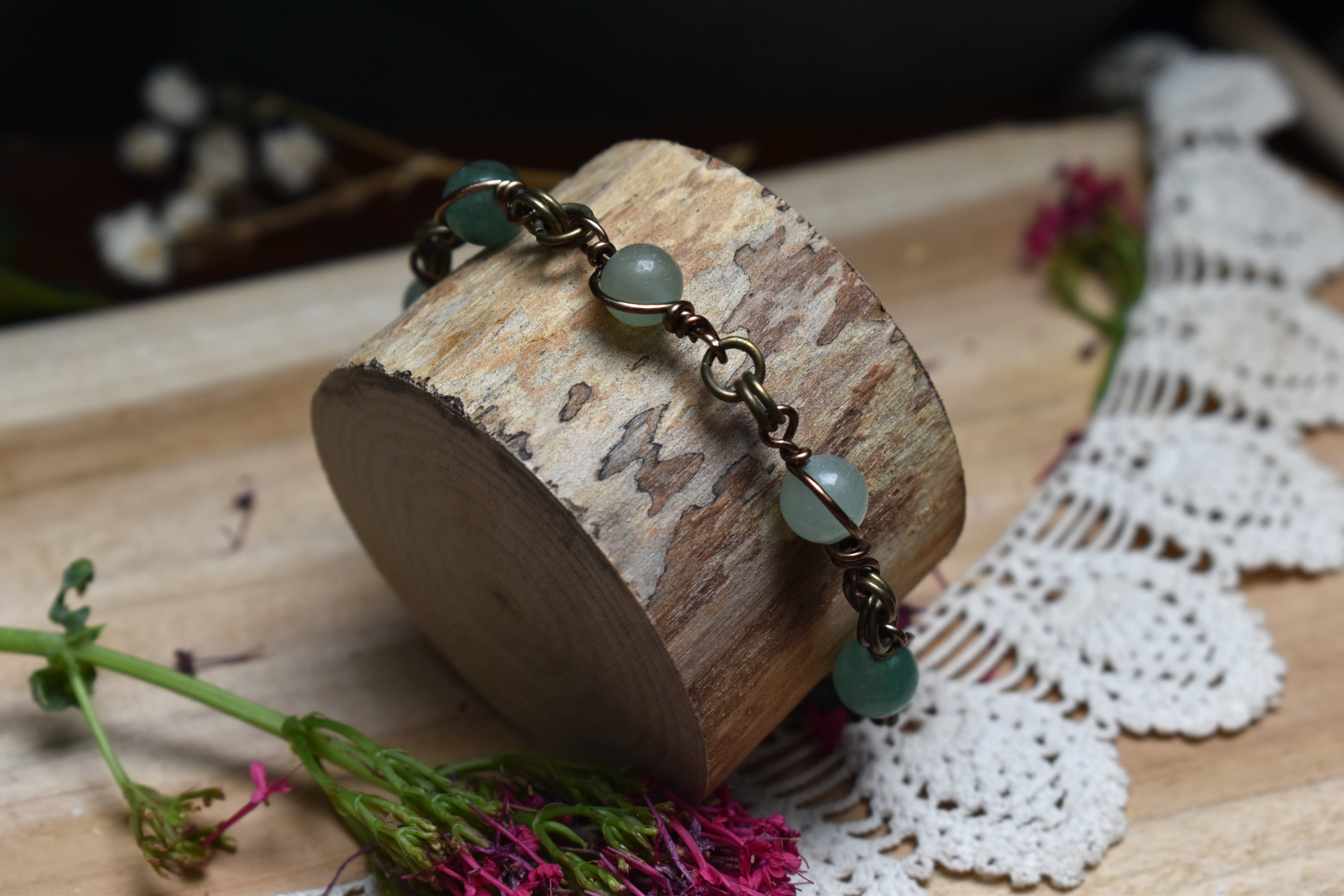 Bracelet ~Perséphone~ Aventurine