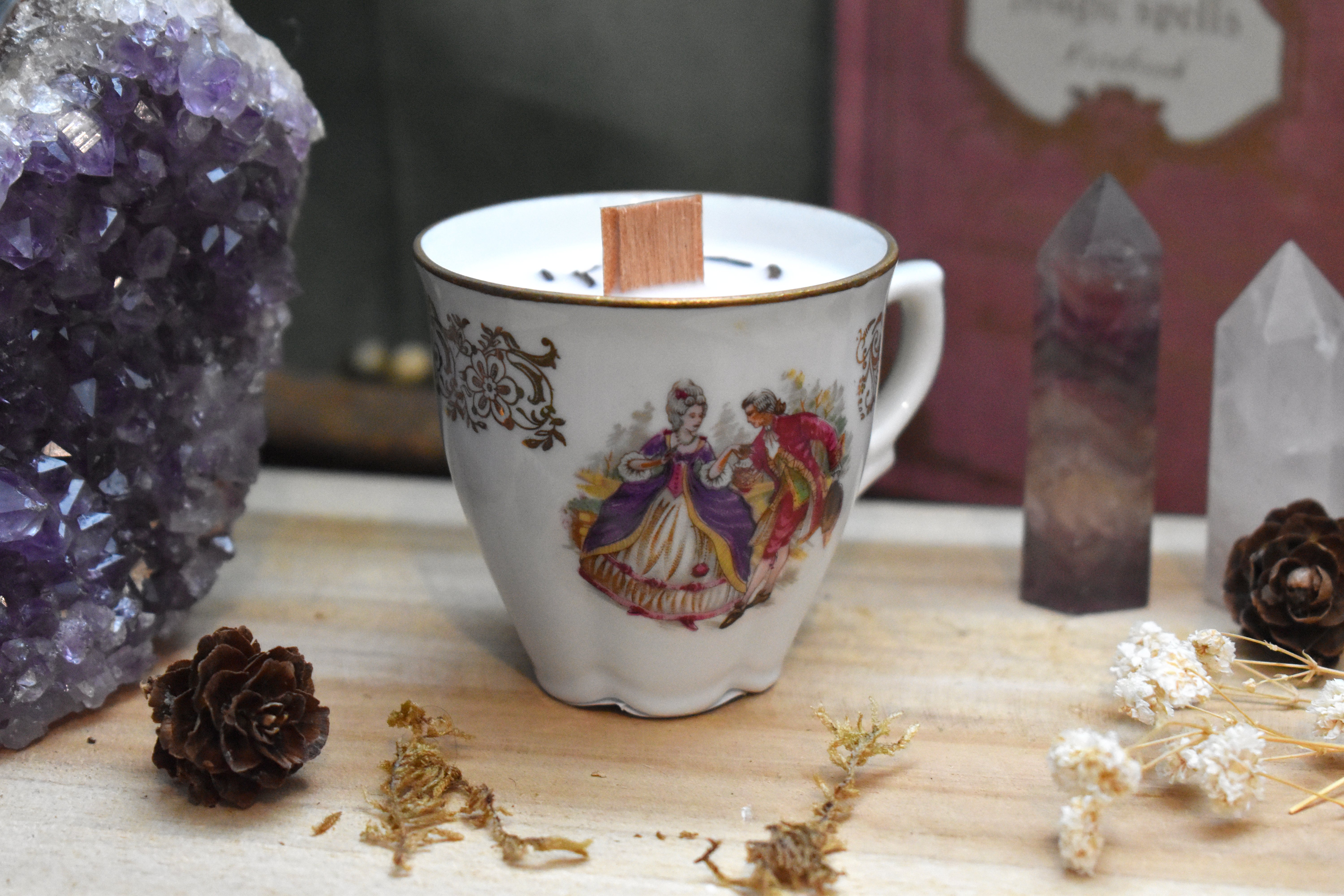 Bougie ~Brume d'Autrefois~ Patchouli