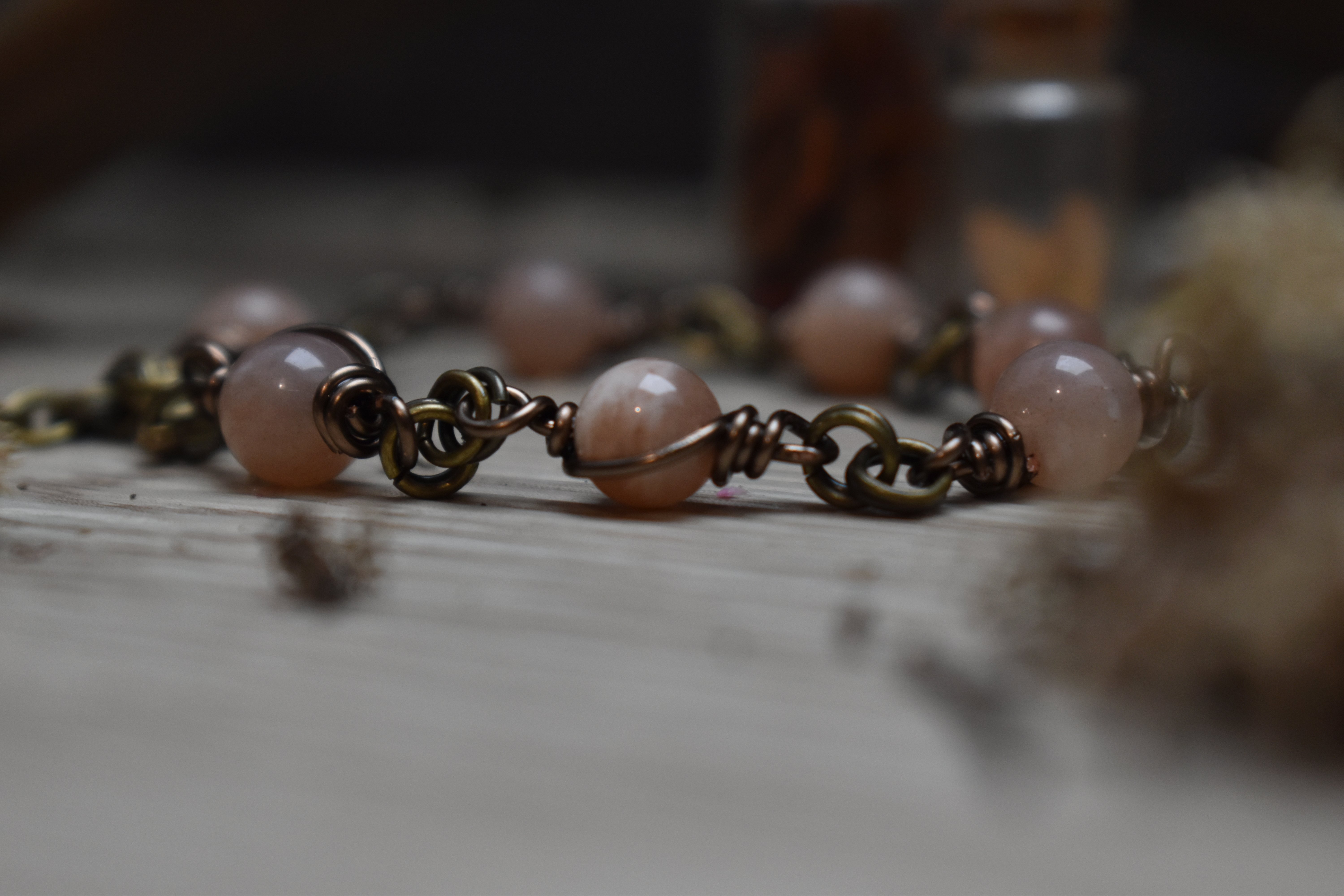 Bracelet ~Aelwynn~ Pierre de Lune