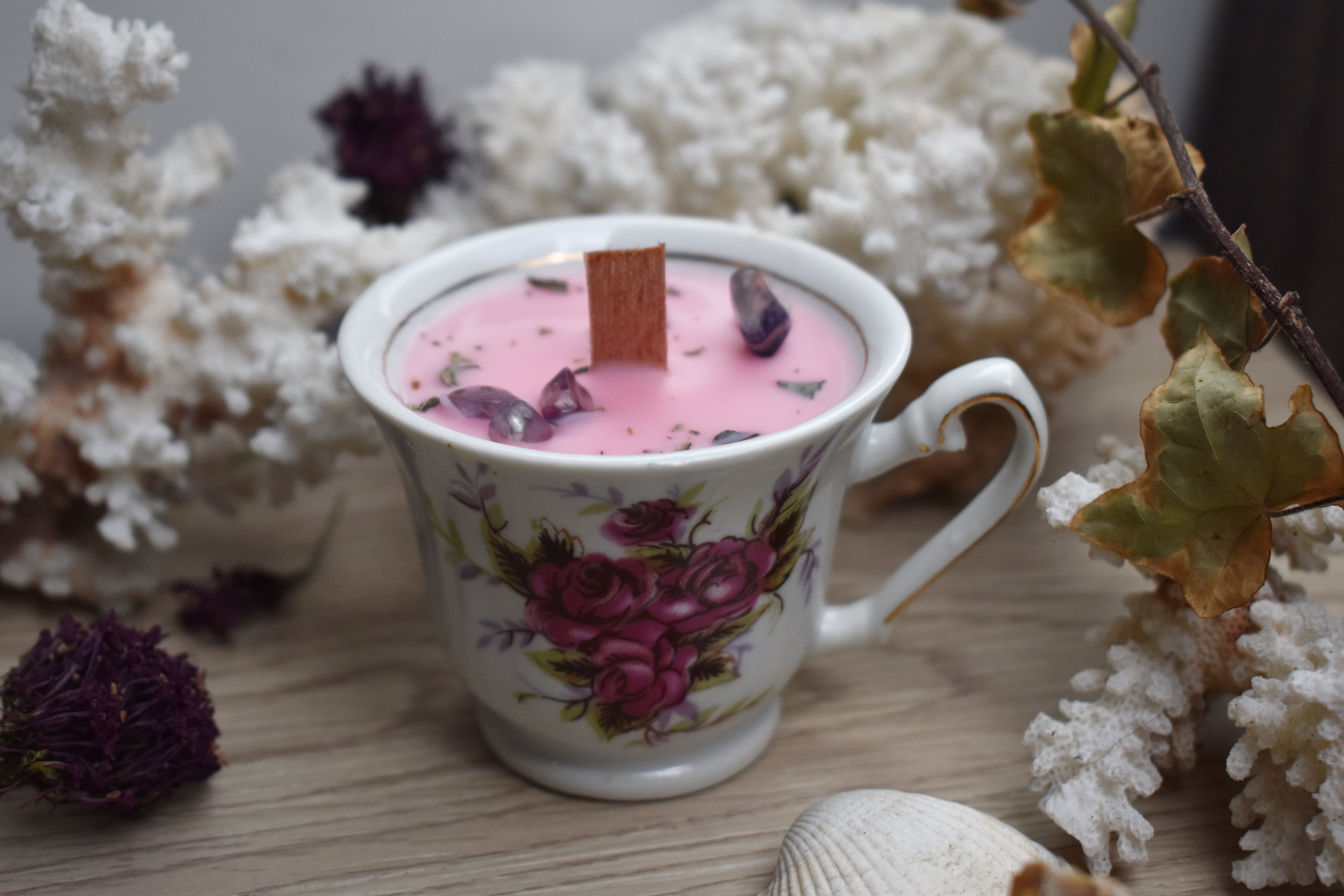 Bougie ~Brume d'Autrefois~ Crumble Fruits Rouges / 60g