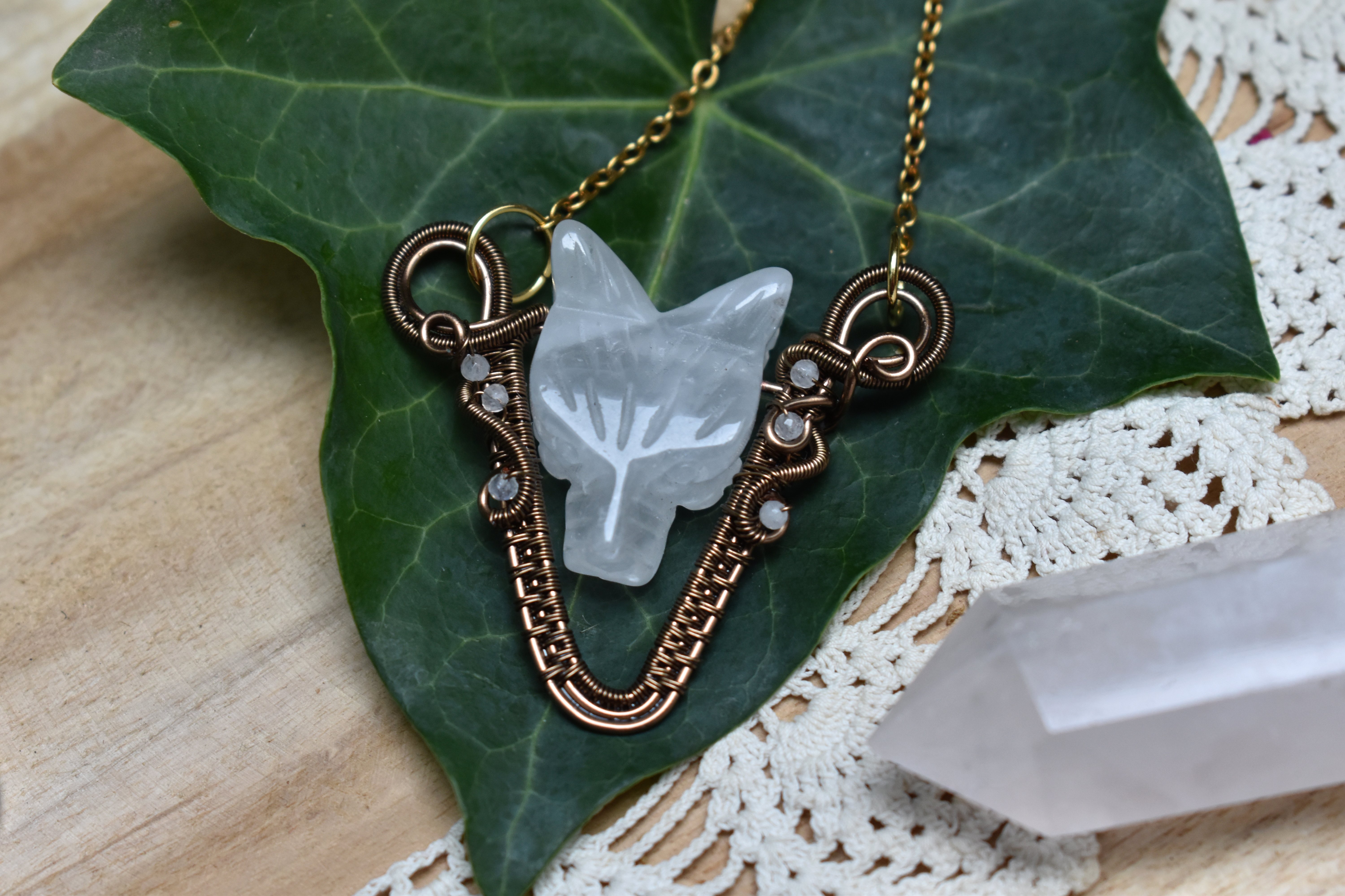 Collier ~Louve Protectrice~ 