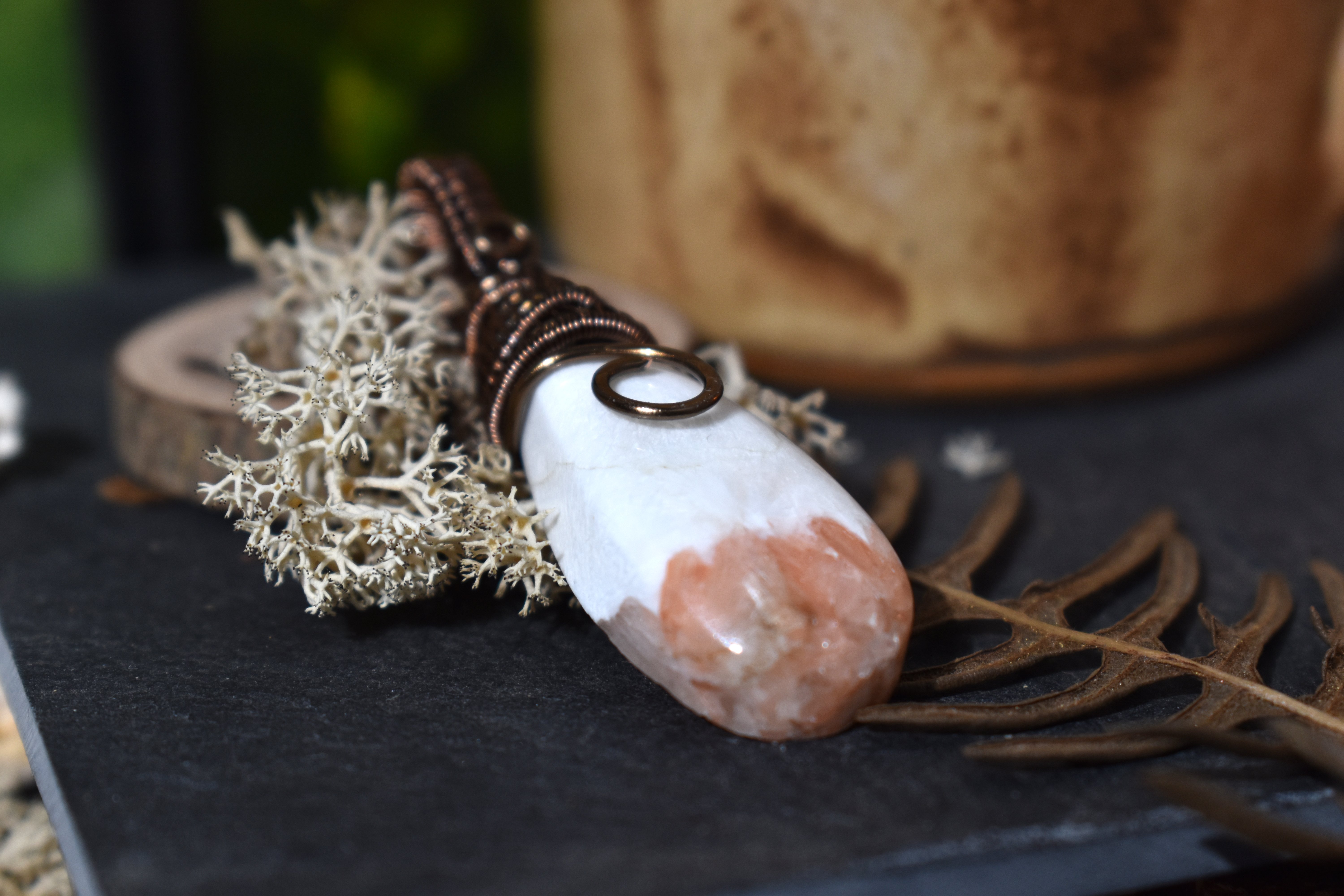 Pendentif ~Gardien du Souffle~ Scolecite