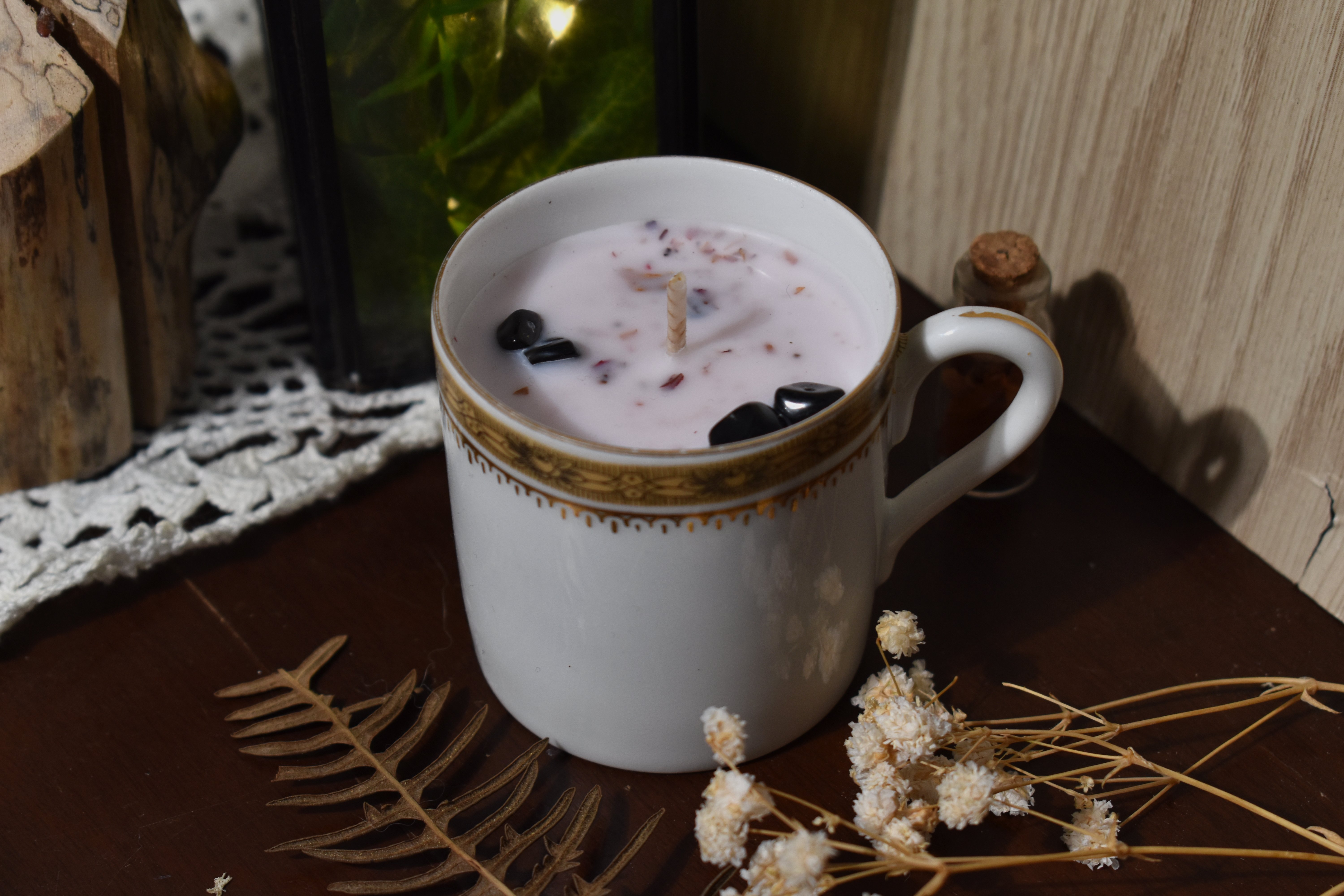 Bougie ~Brume d'Autrefois~ Coquelicot / 60g