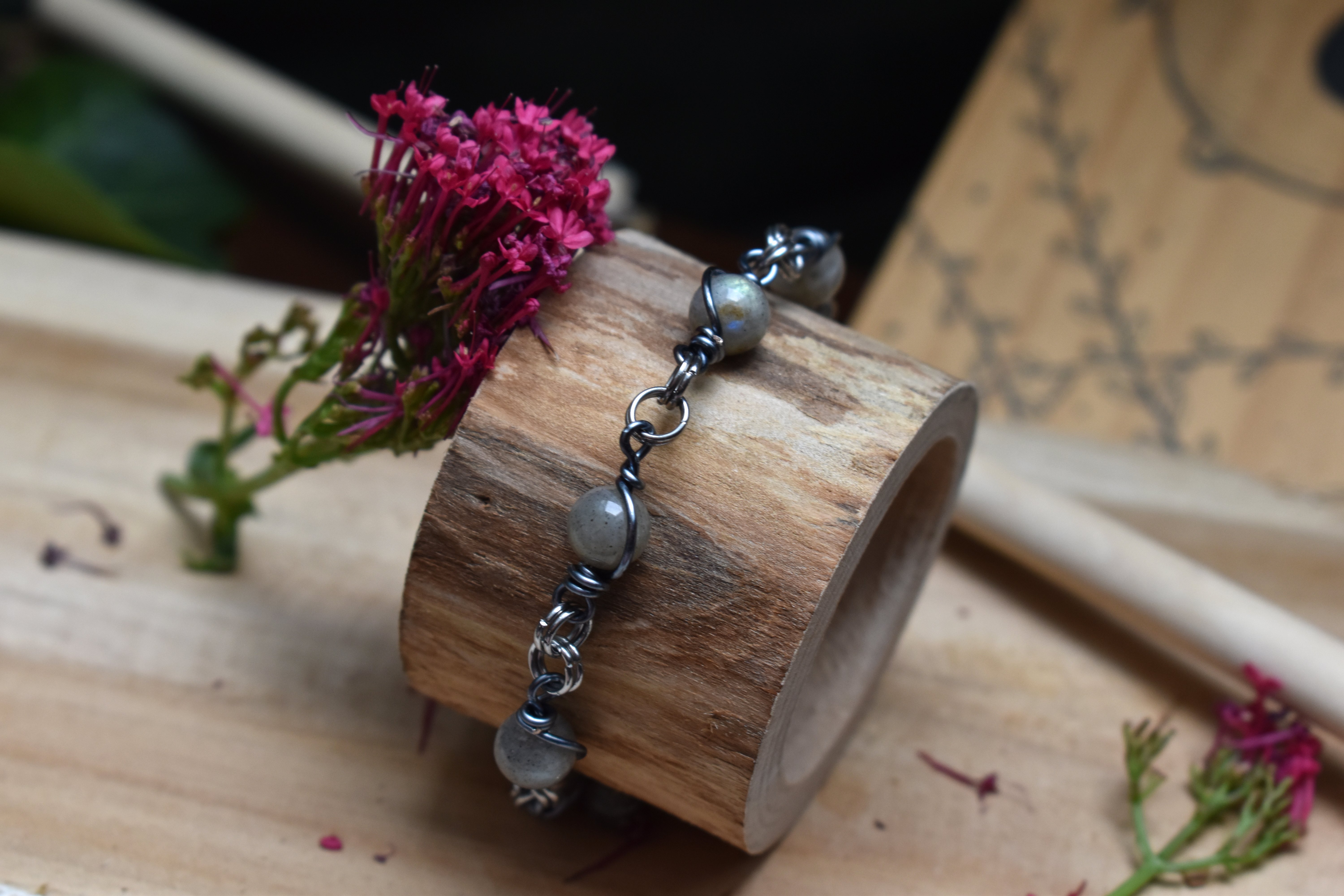 Bracelet ~Perséphone~ Labradorite 