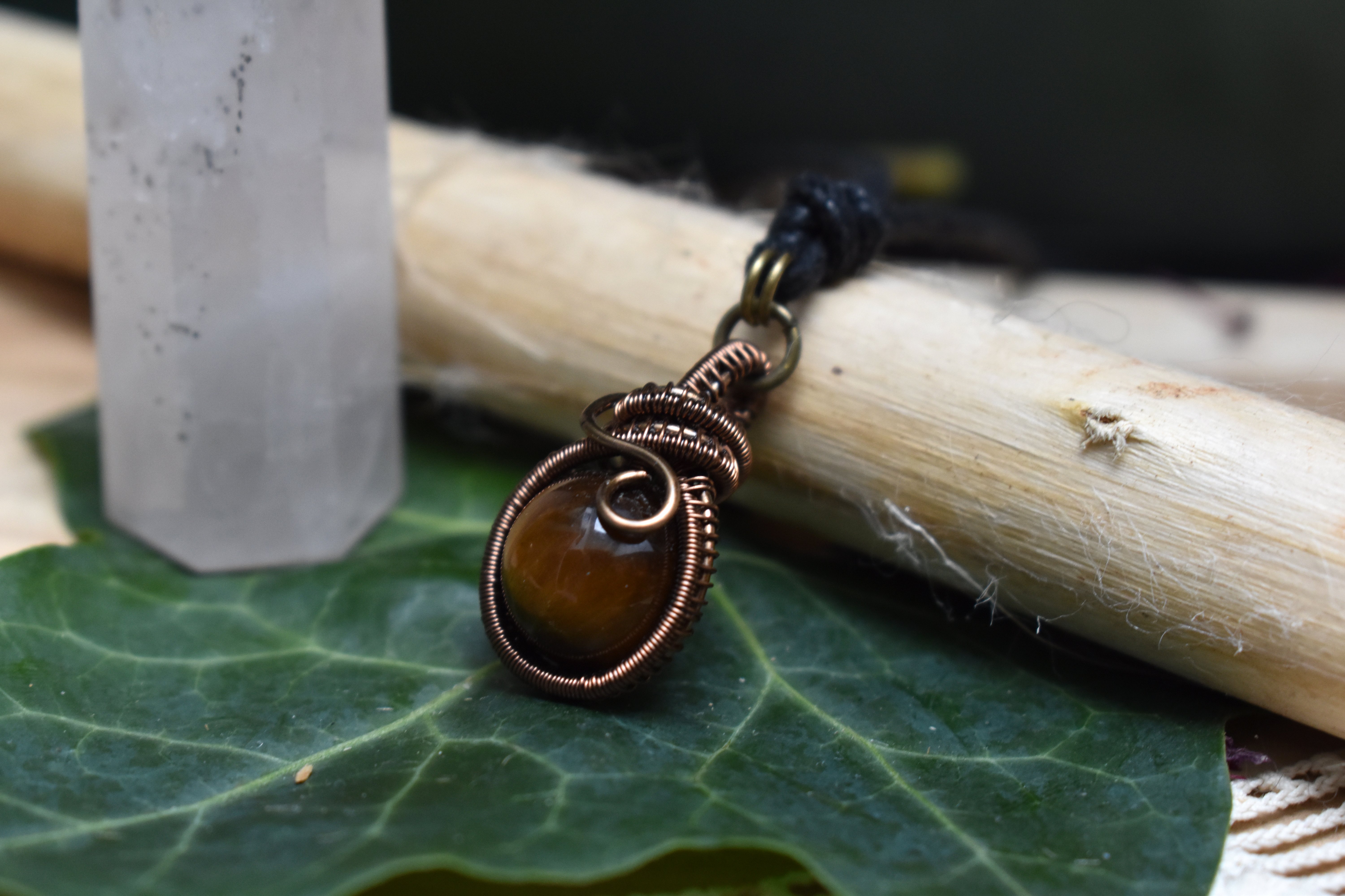 Pendentif ~Fidget~ Oeil de Tigre