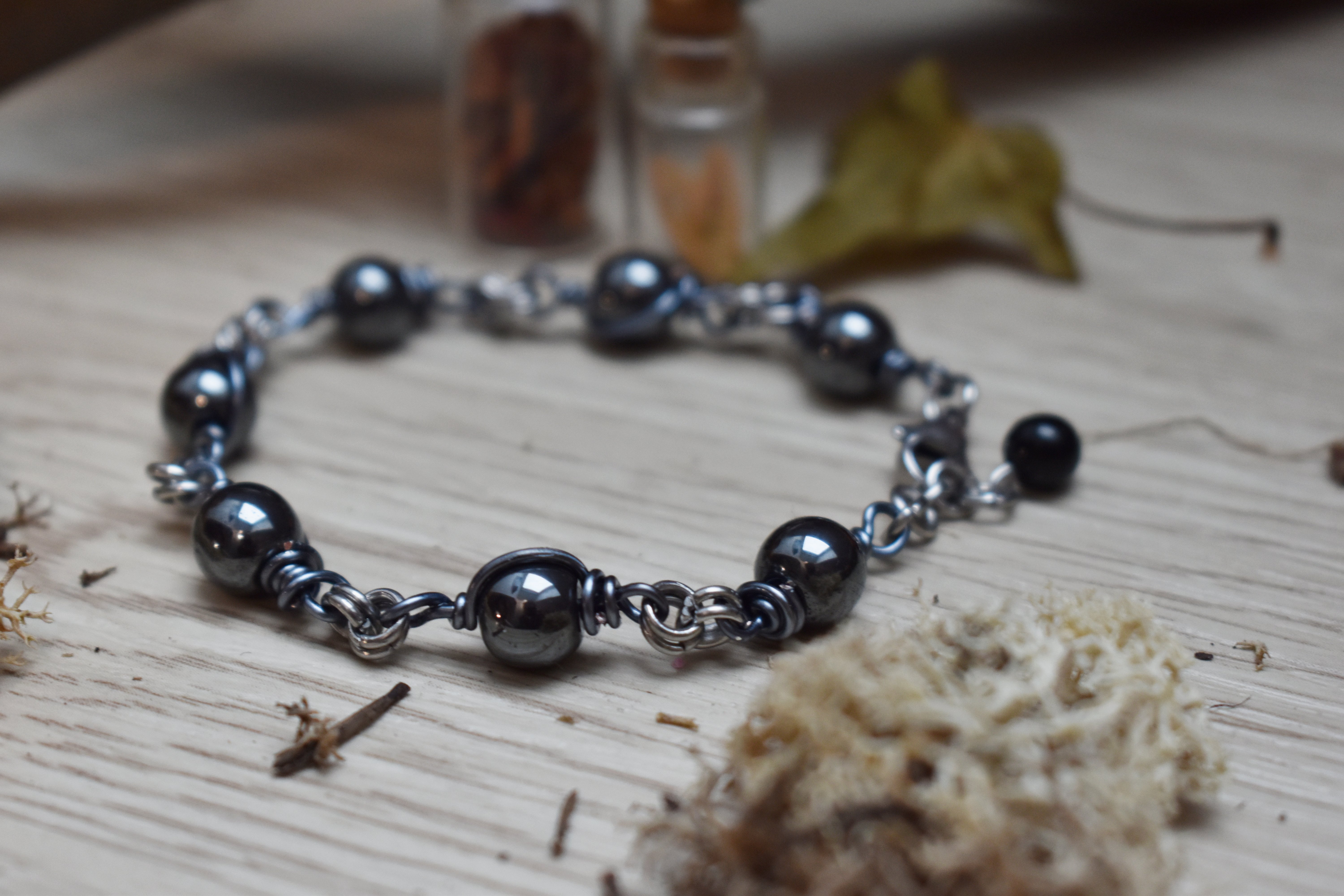 Bracelet ~Aelwynn~ Hématite