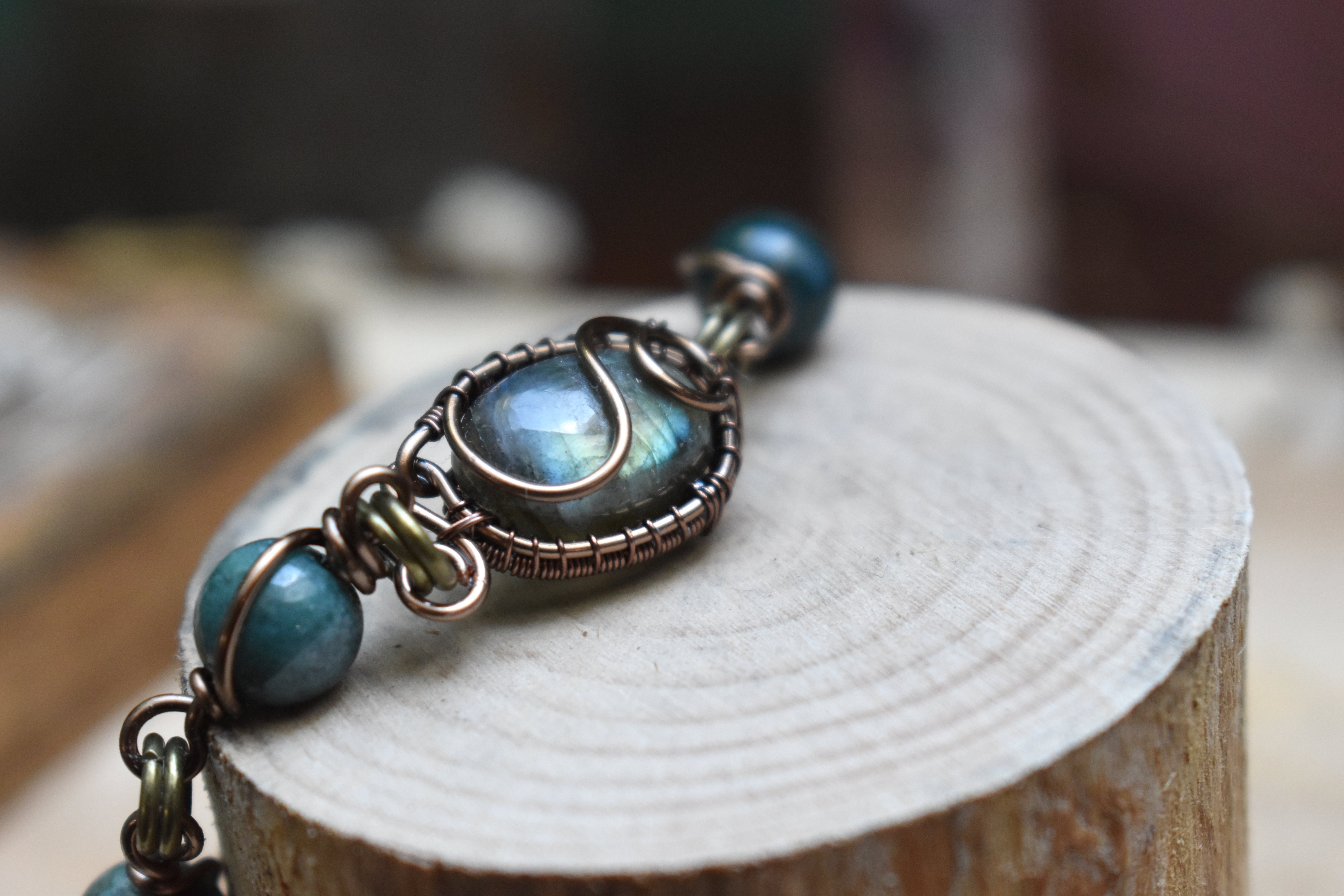 Bracelet ~Aelindra~ Labradorite