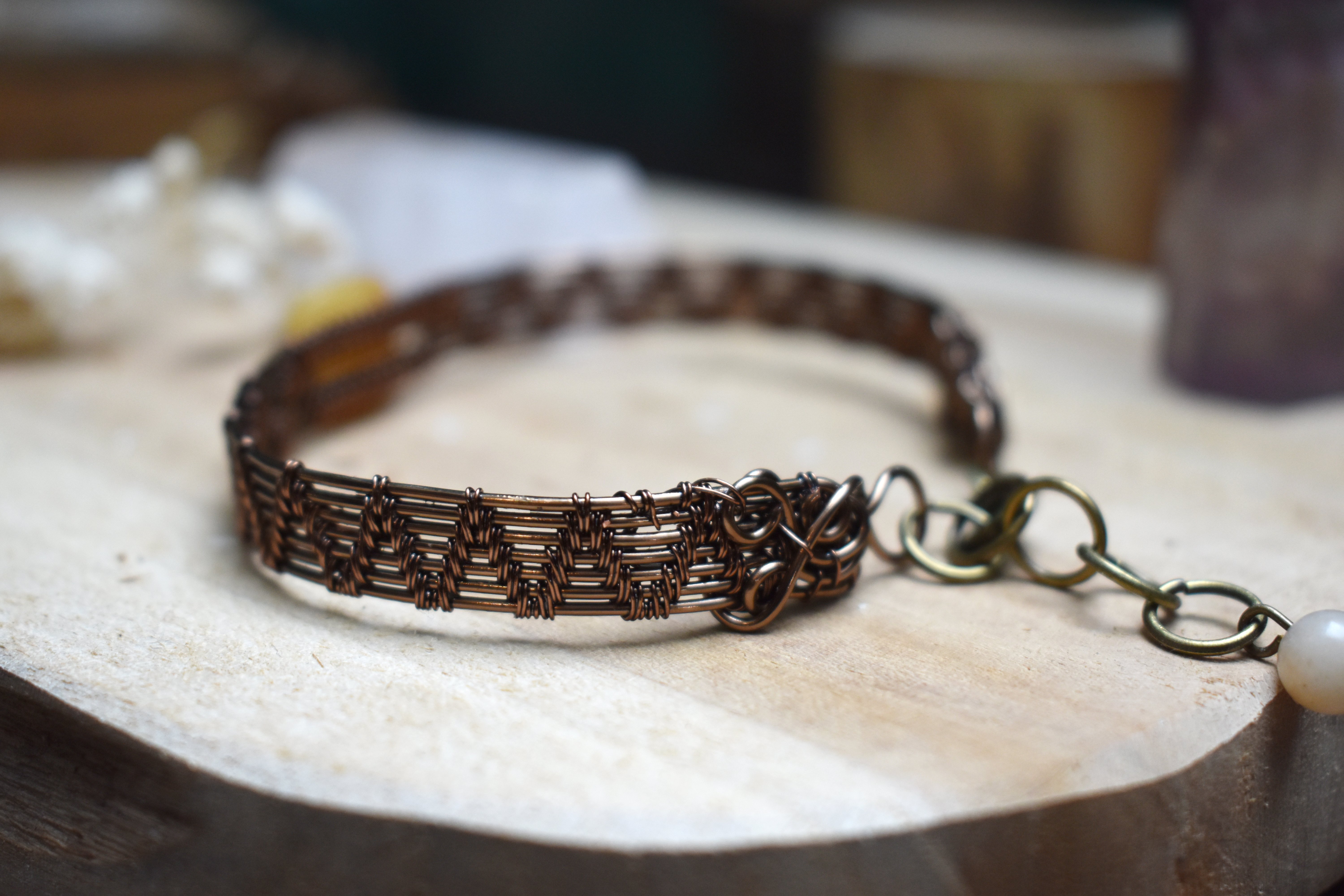 Bracelet ~Forge Précieuse~ Calcite Jaune