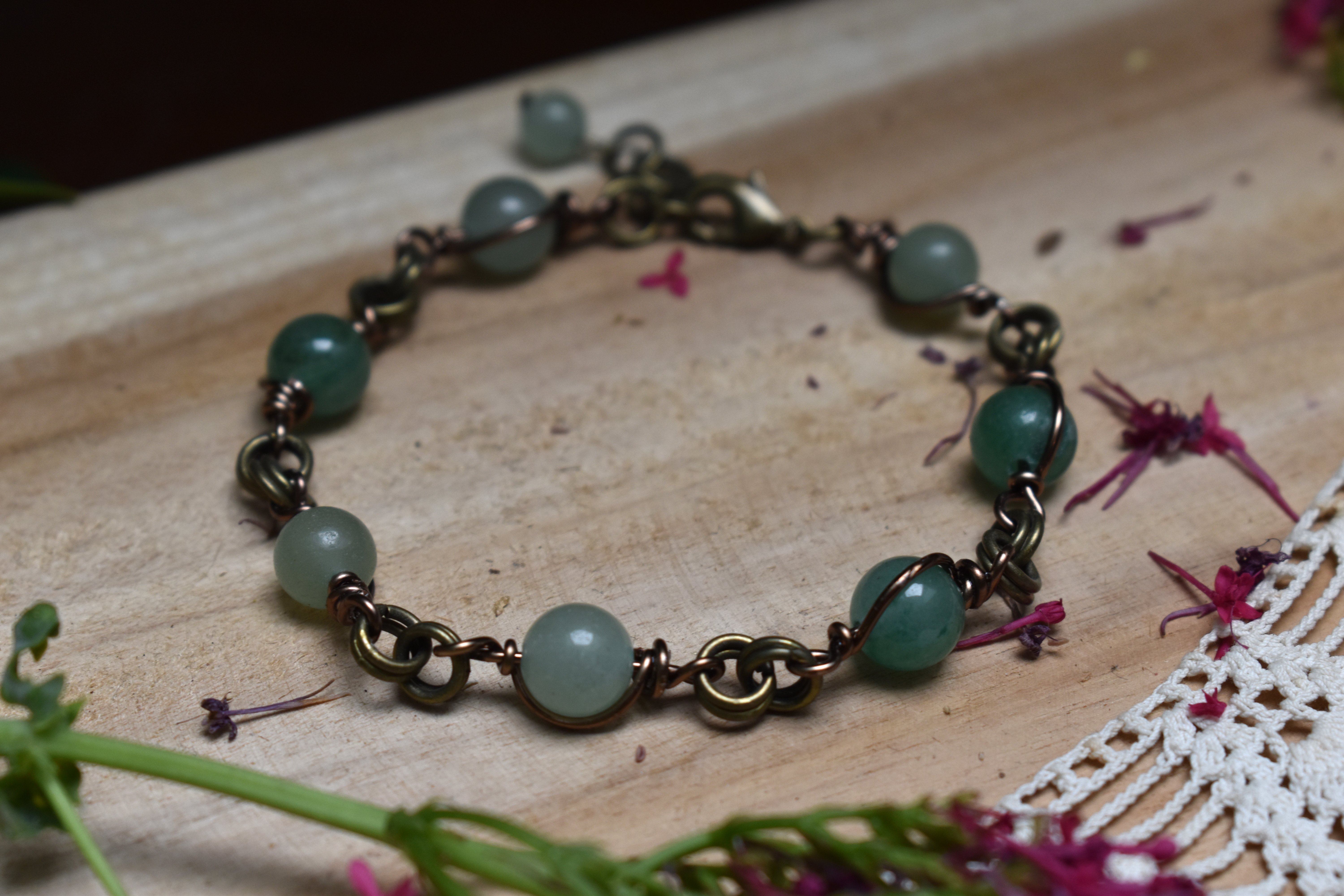 Bracelet ~Perséphone~ Aventurine