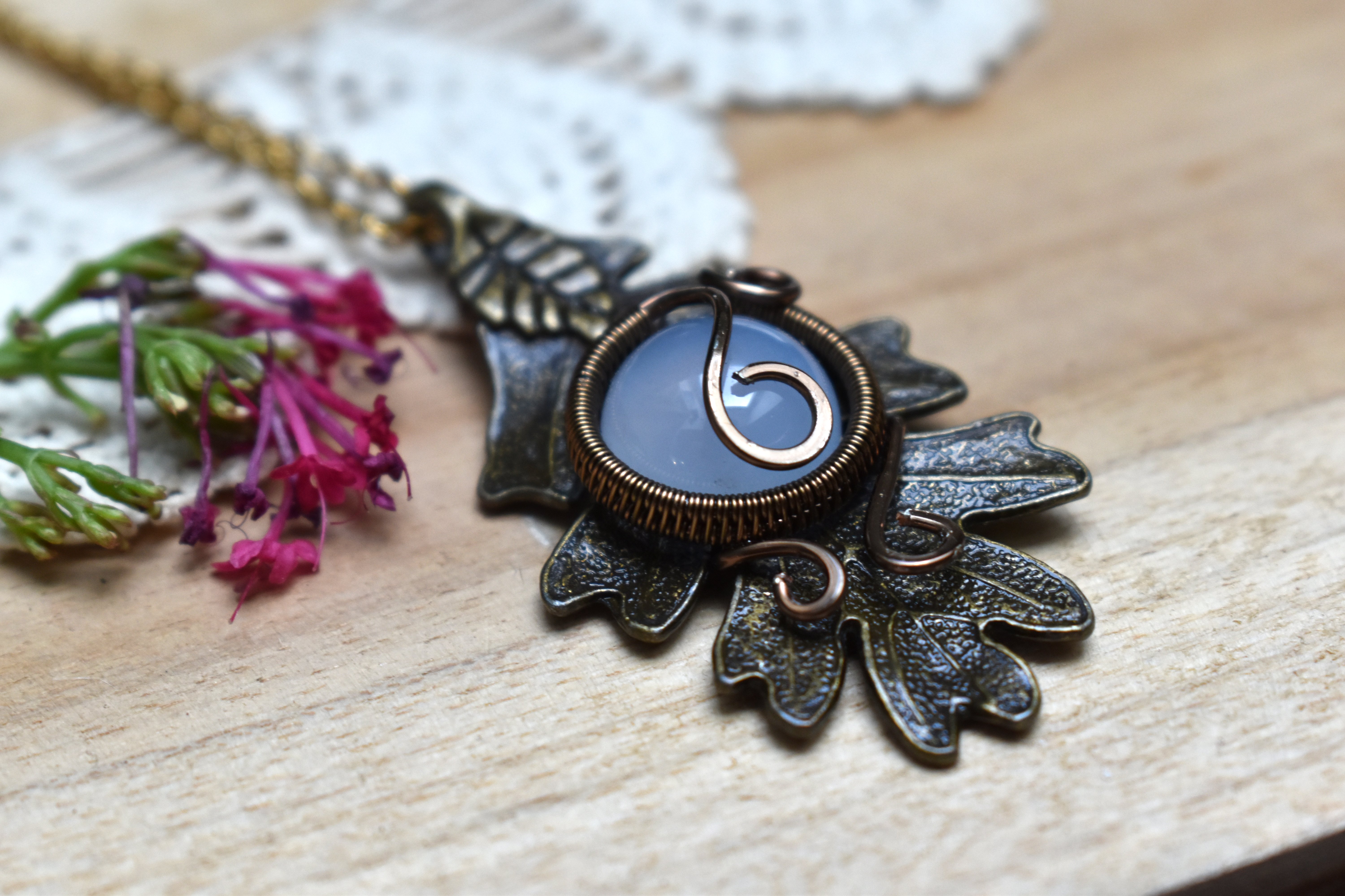 Collier ~Cérès~ Agate 