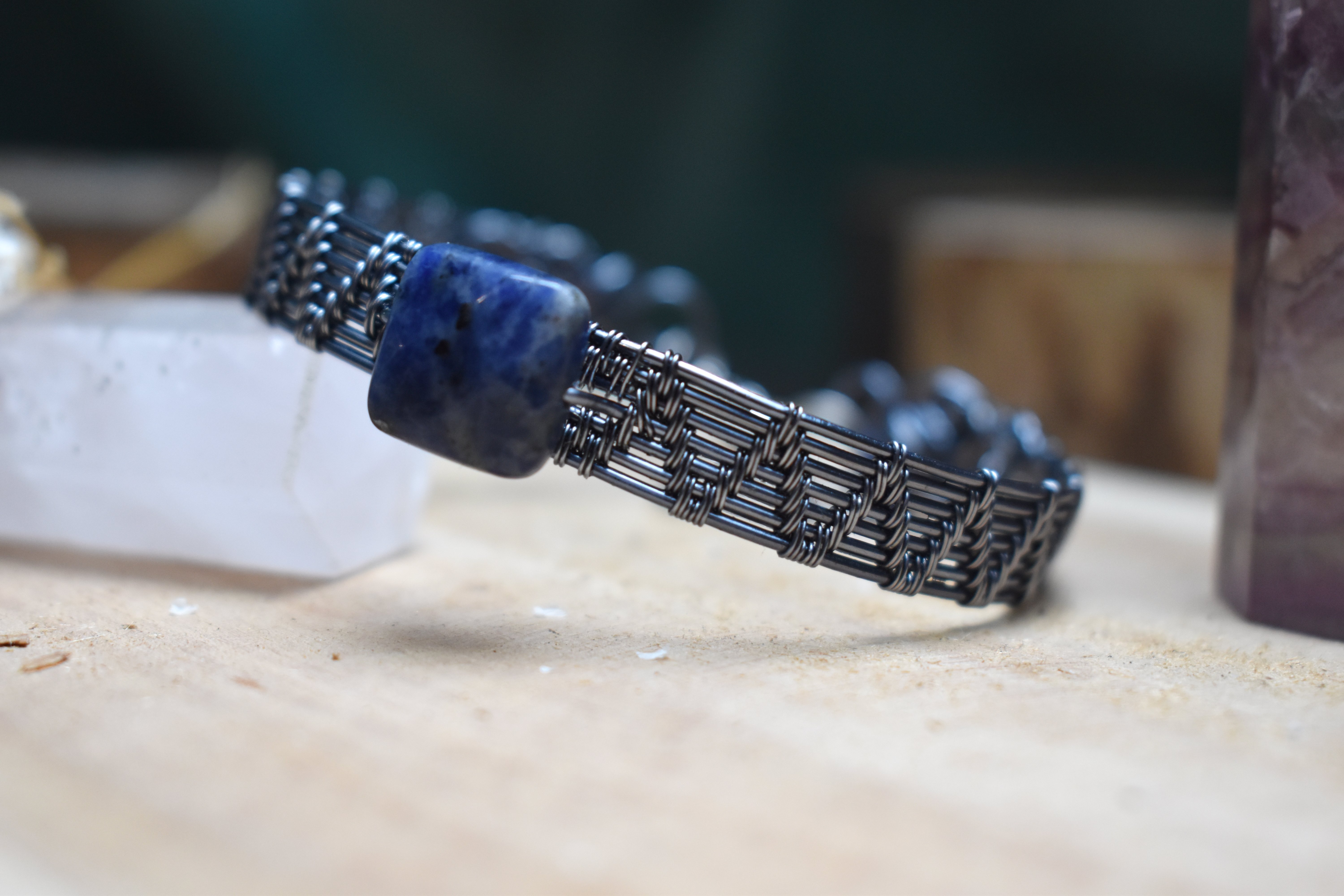 Bracelet ~Forge Précieuse~ Sodalite
