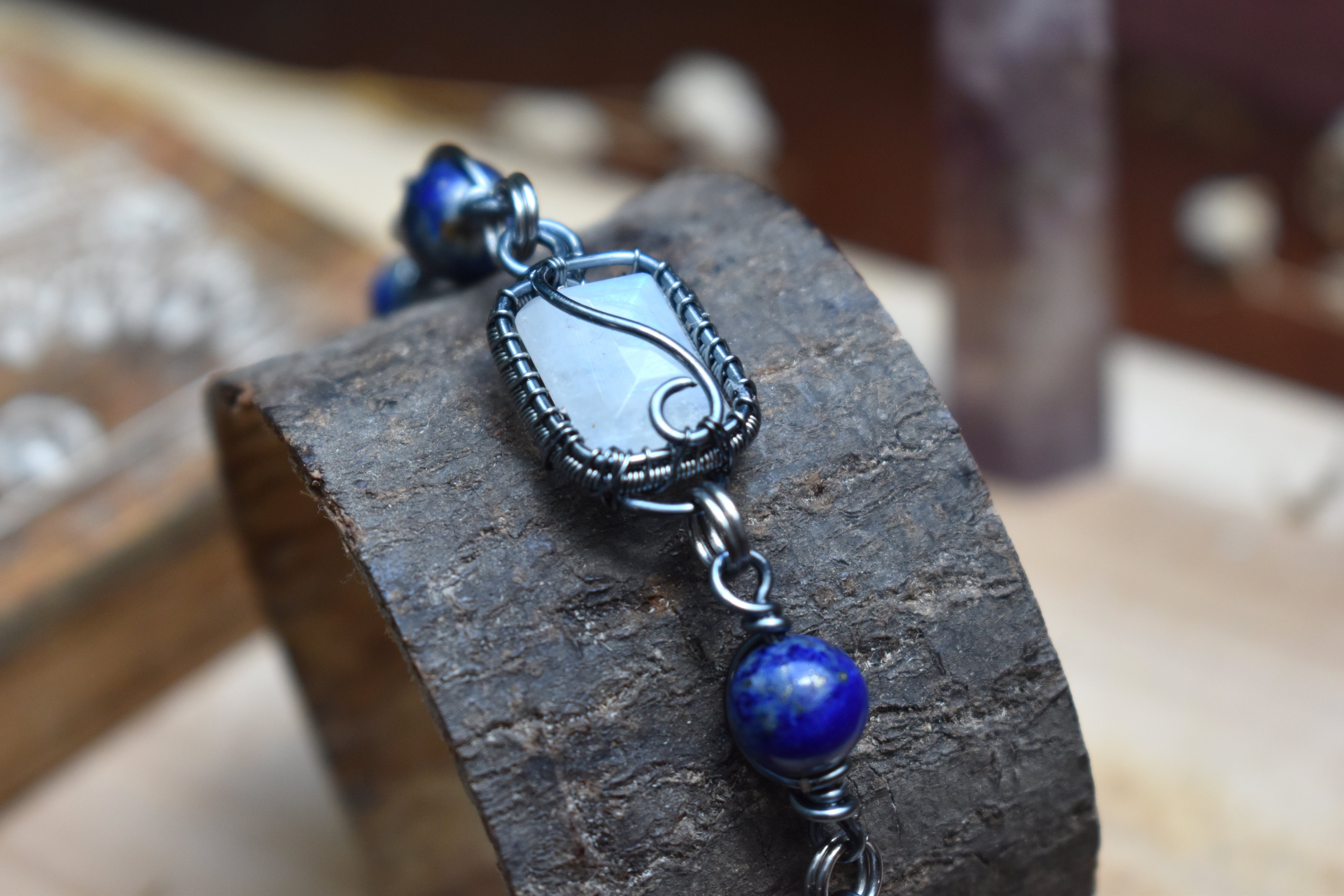 Bracelet ~Aelindra~ Péristérite