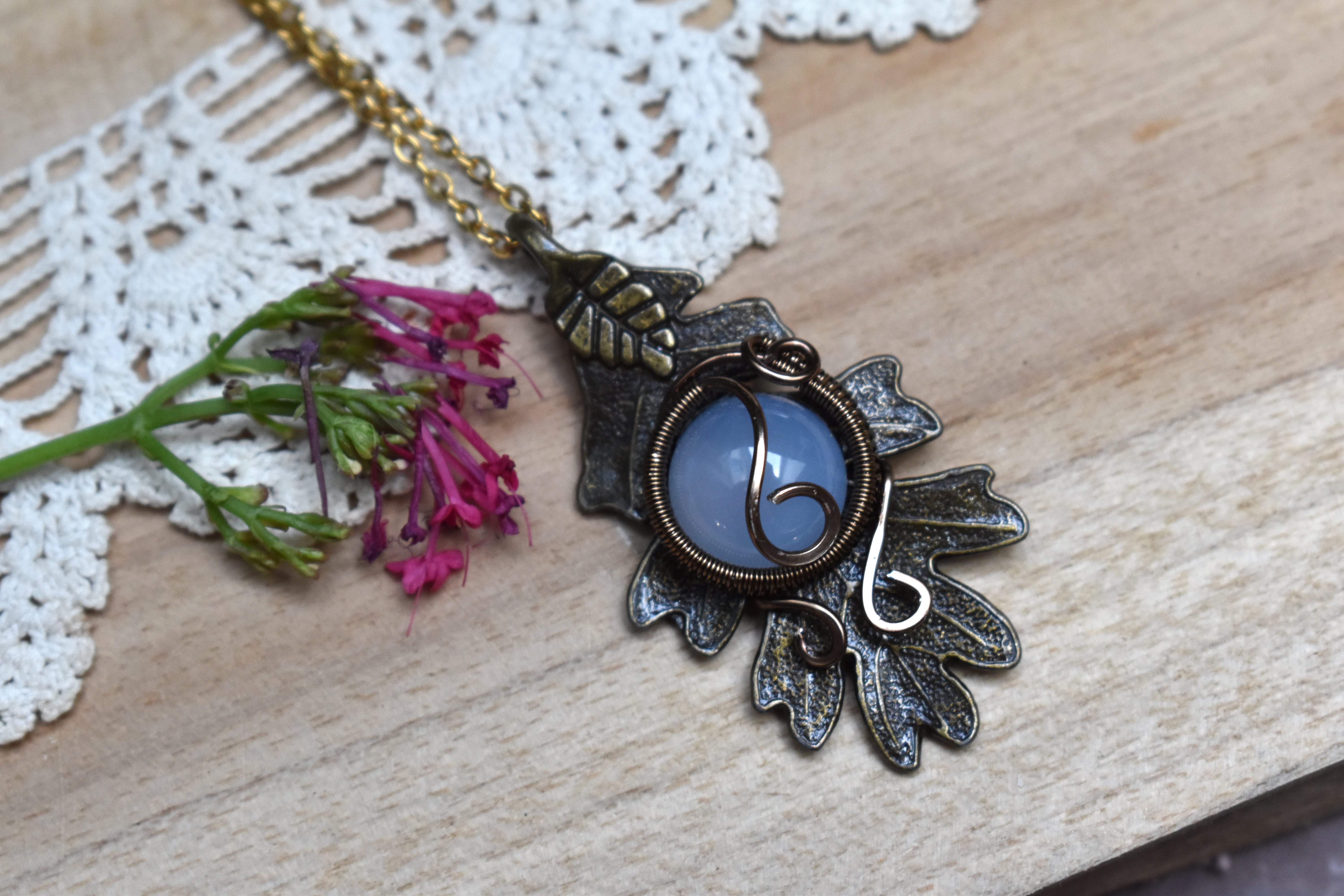 Collier ~Cérès~ Agate 