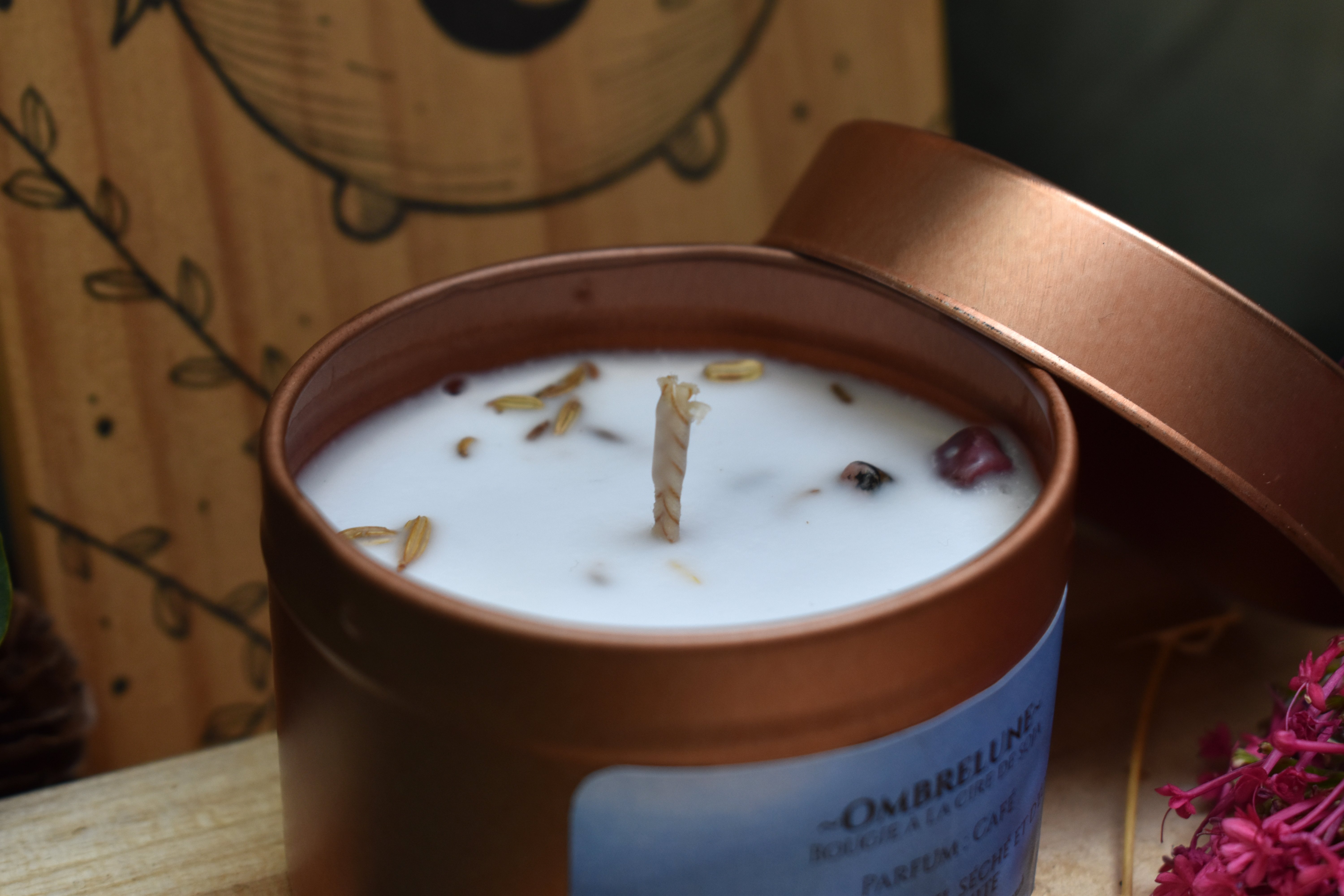 Bougie ~Ombrelune~ Café