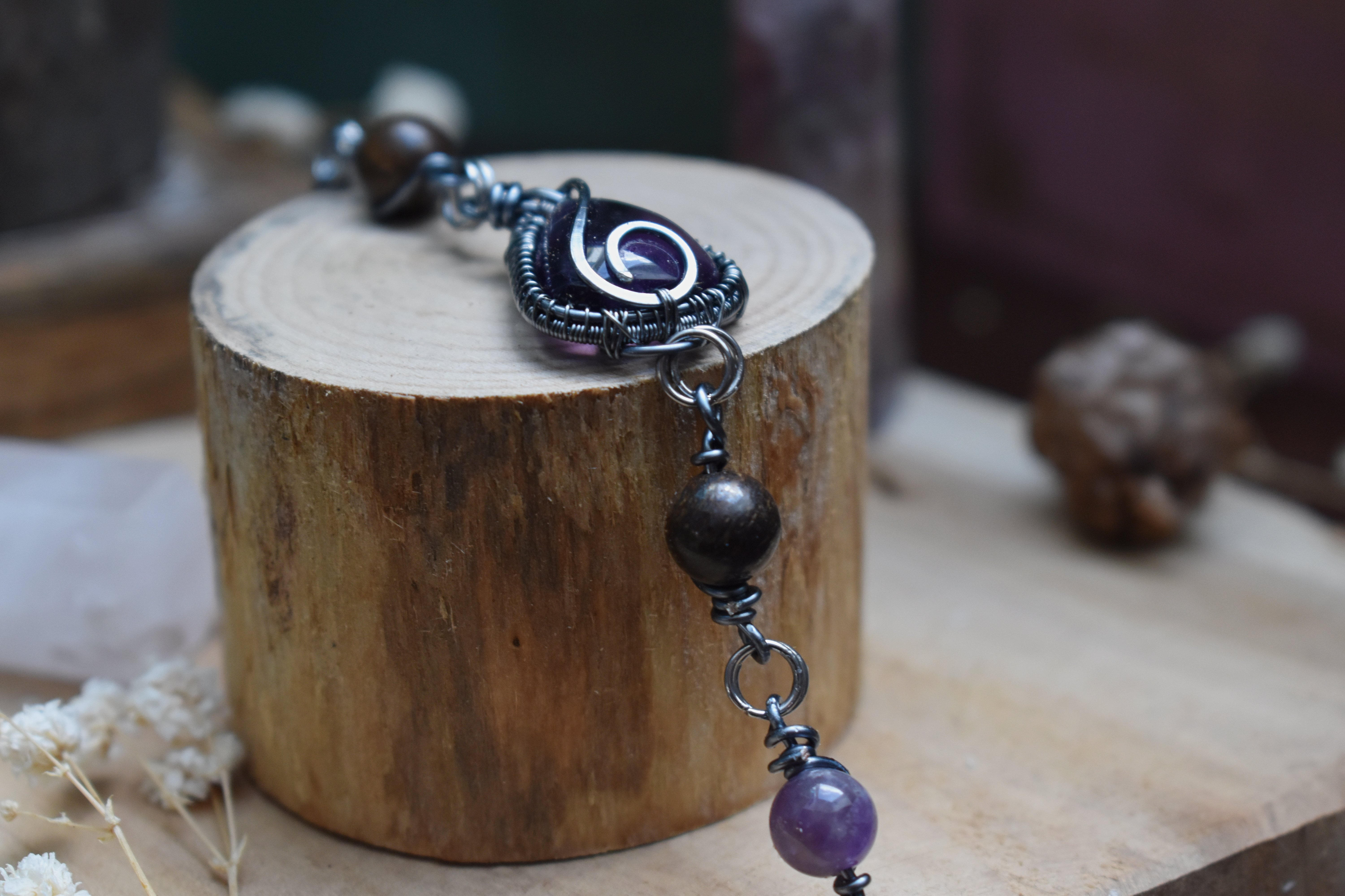 Bracelet ~Aelindra~ Améthyste