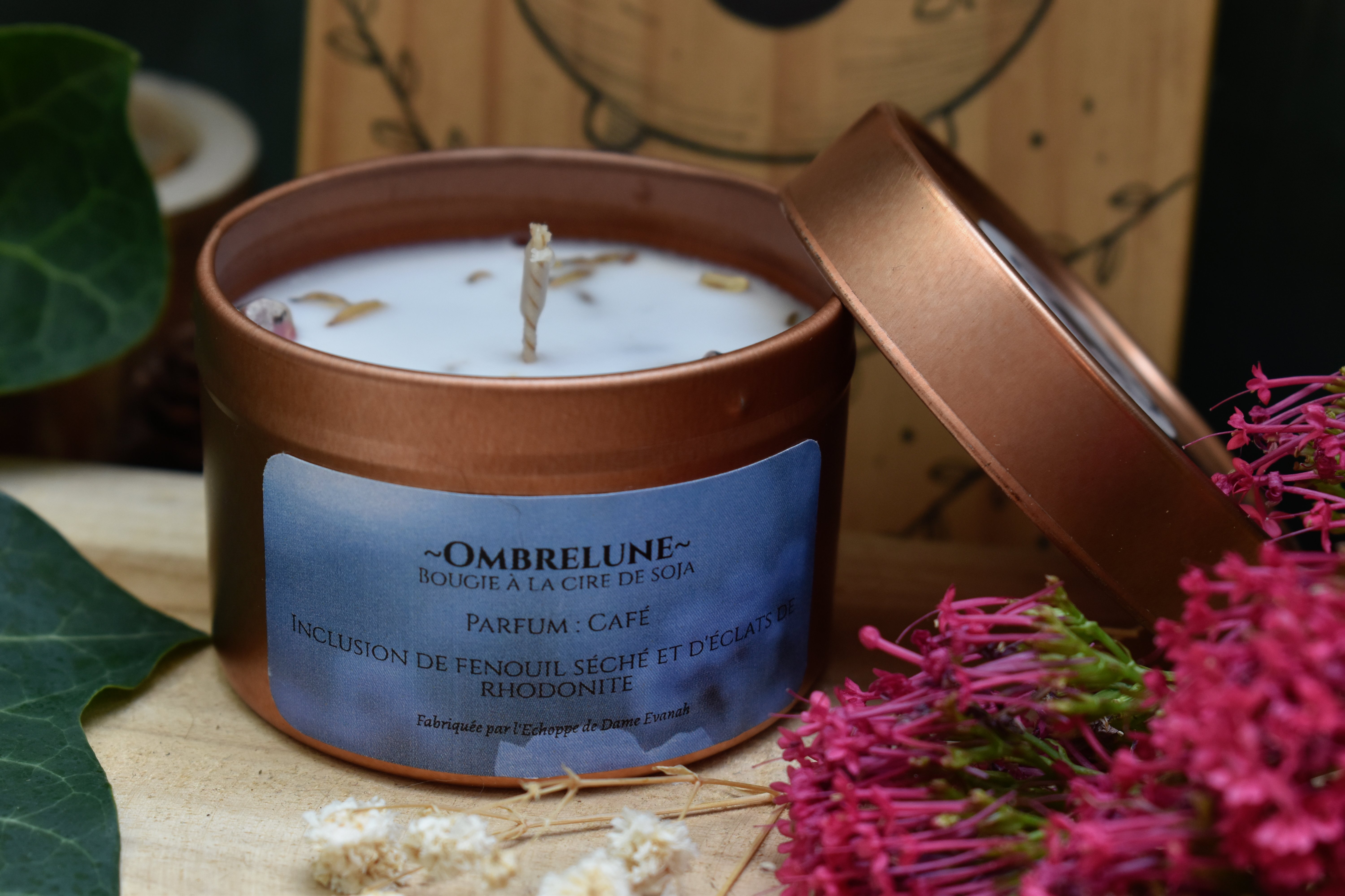 Bougie ~Ombrelune~ Café