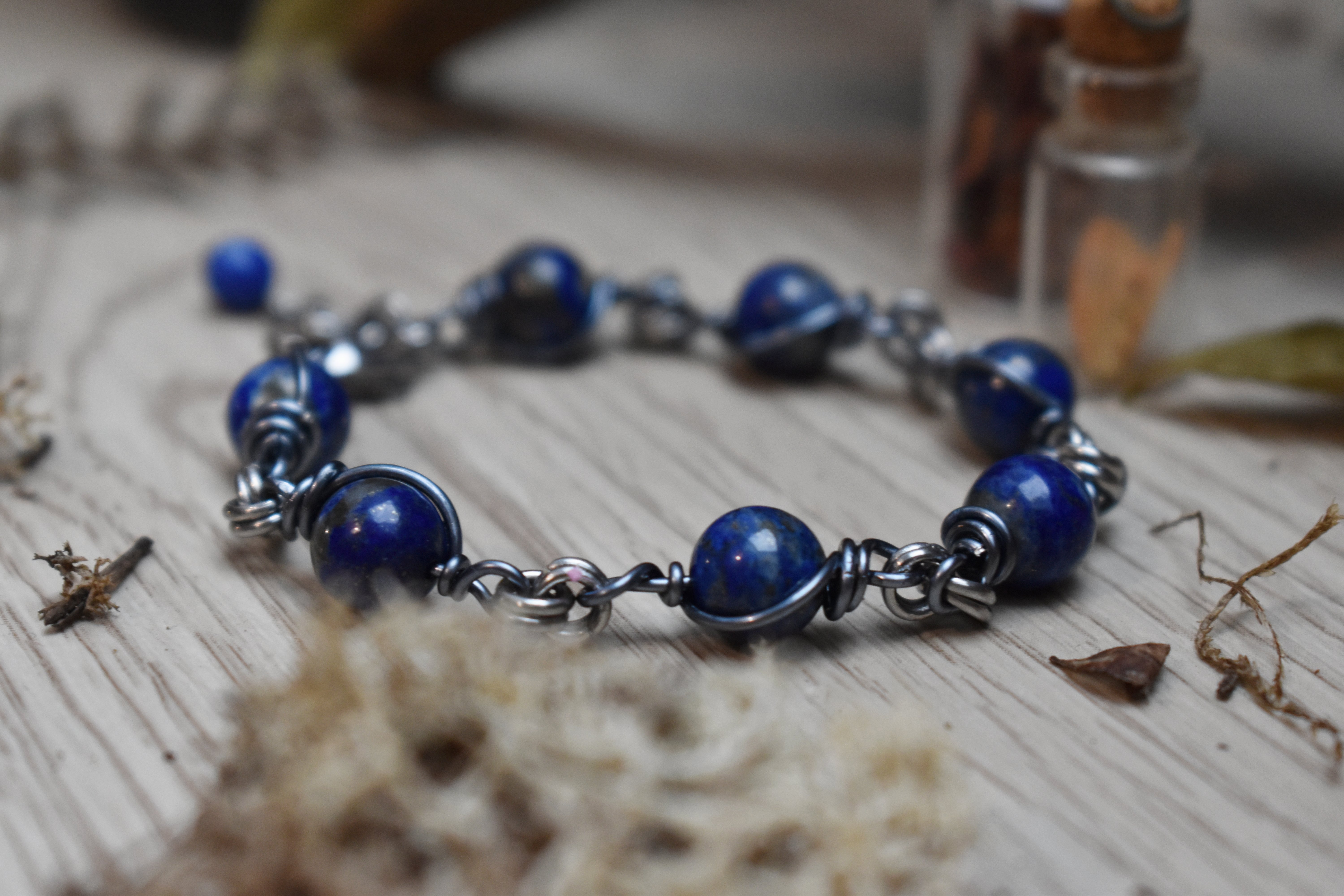 Bracelet ~Aelwynn~ Lapis Lazuli