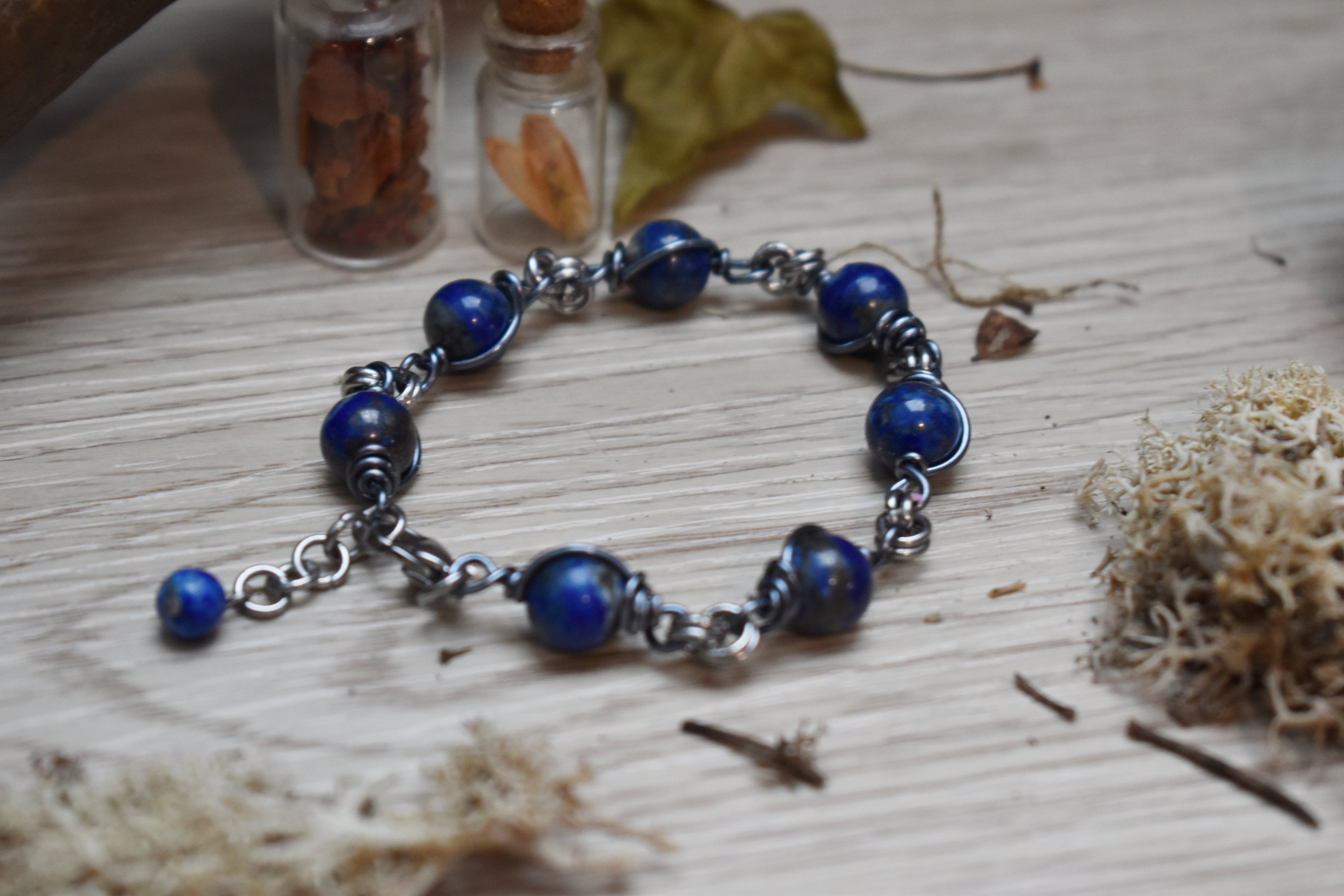 Bracelet ~Aelwynn~ Lapis Lazuli