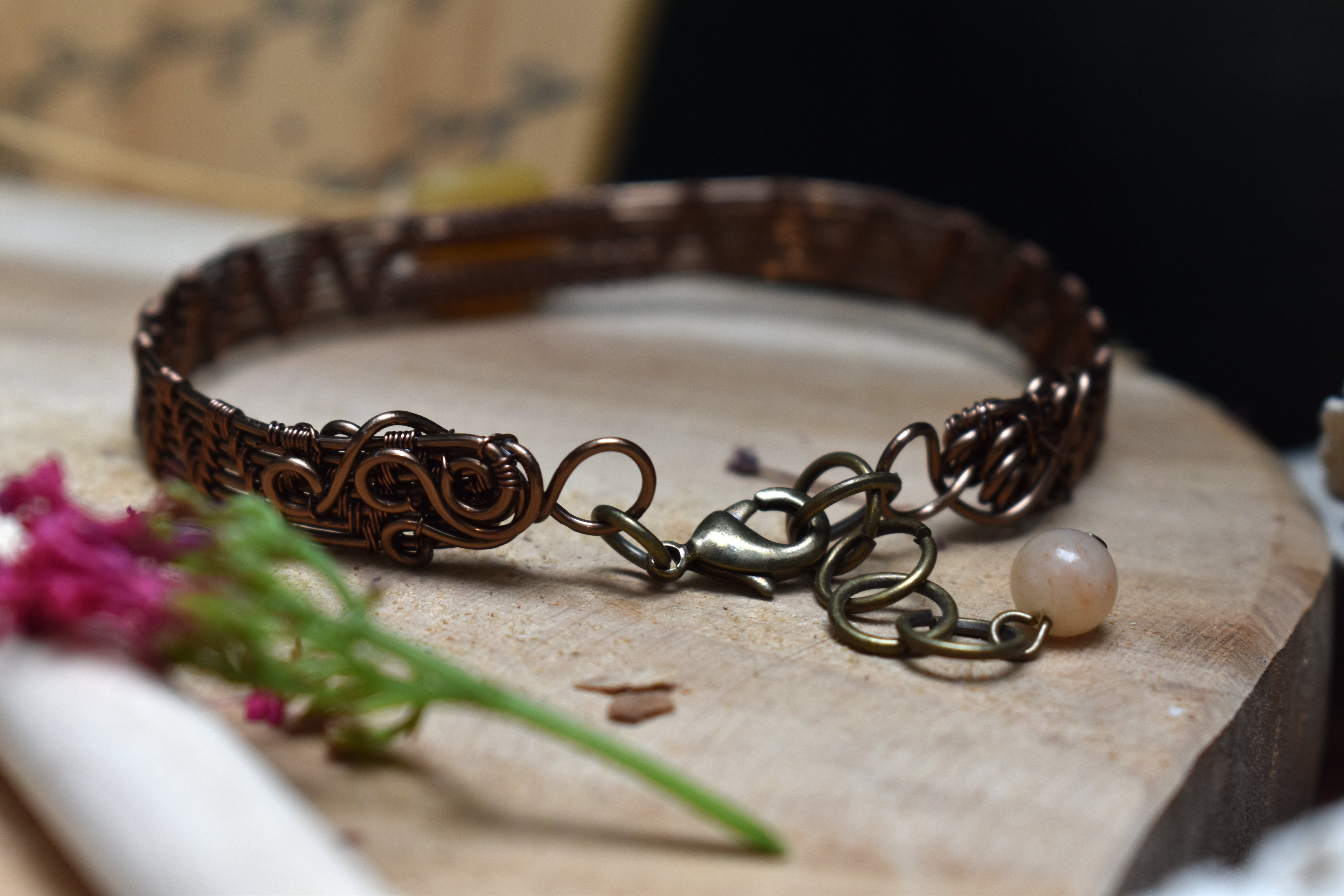 Bracelet ~Forge Précieuse~ Calcédoine