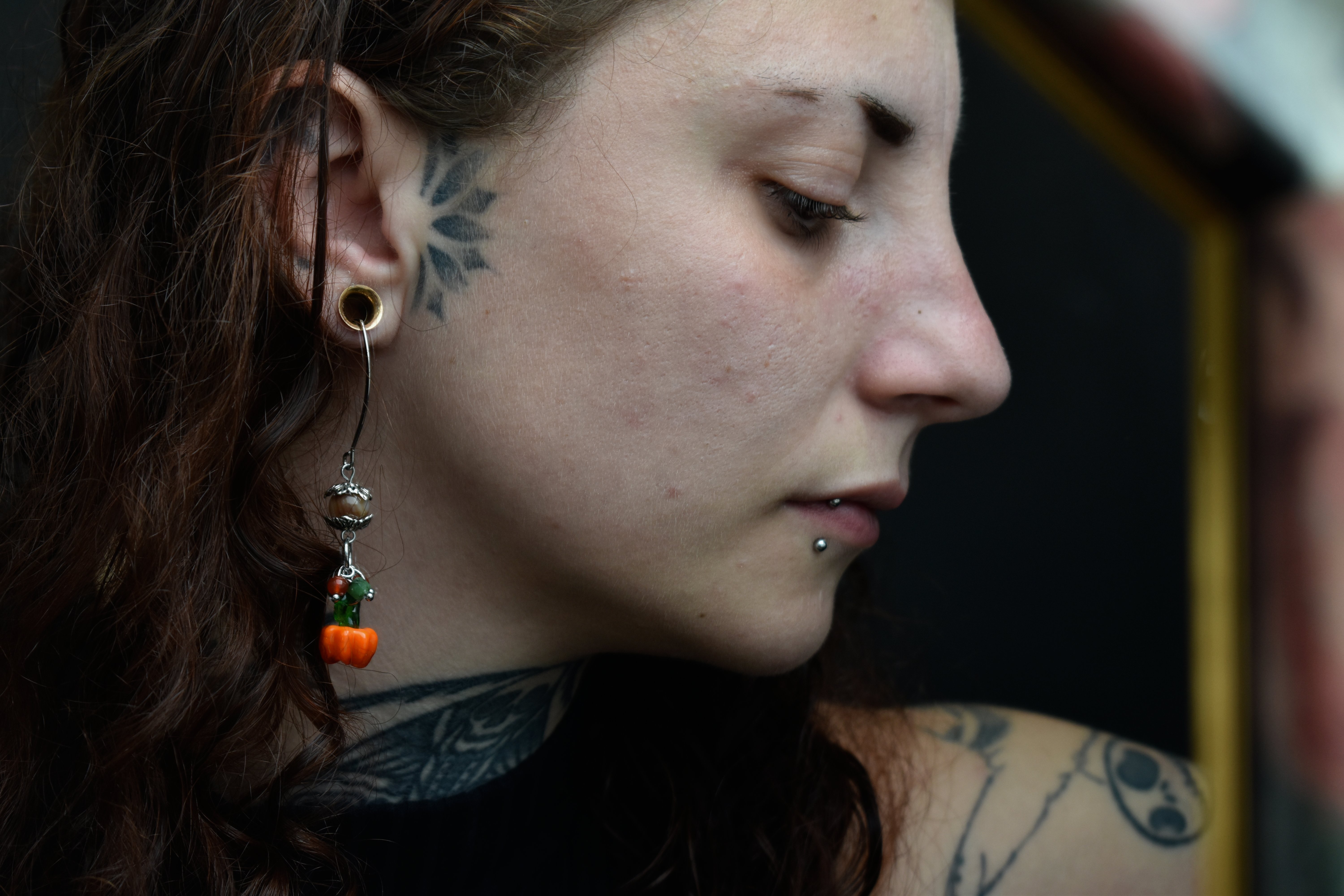Boucles d'Oreilles ~Pumpkin~ Agate