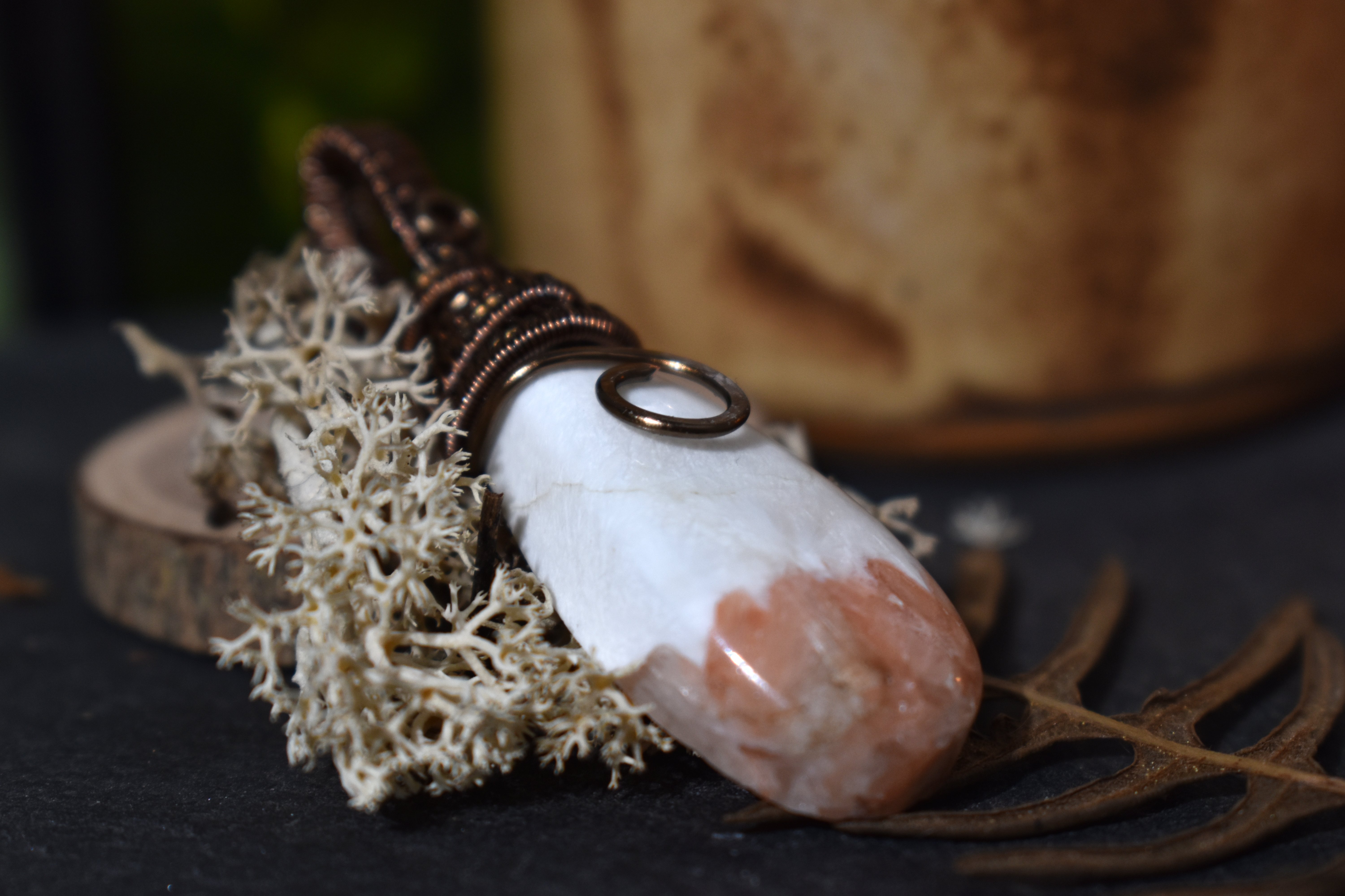 Pendentif ~Gardien du Souffle~ Scolecite
