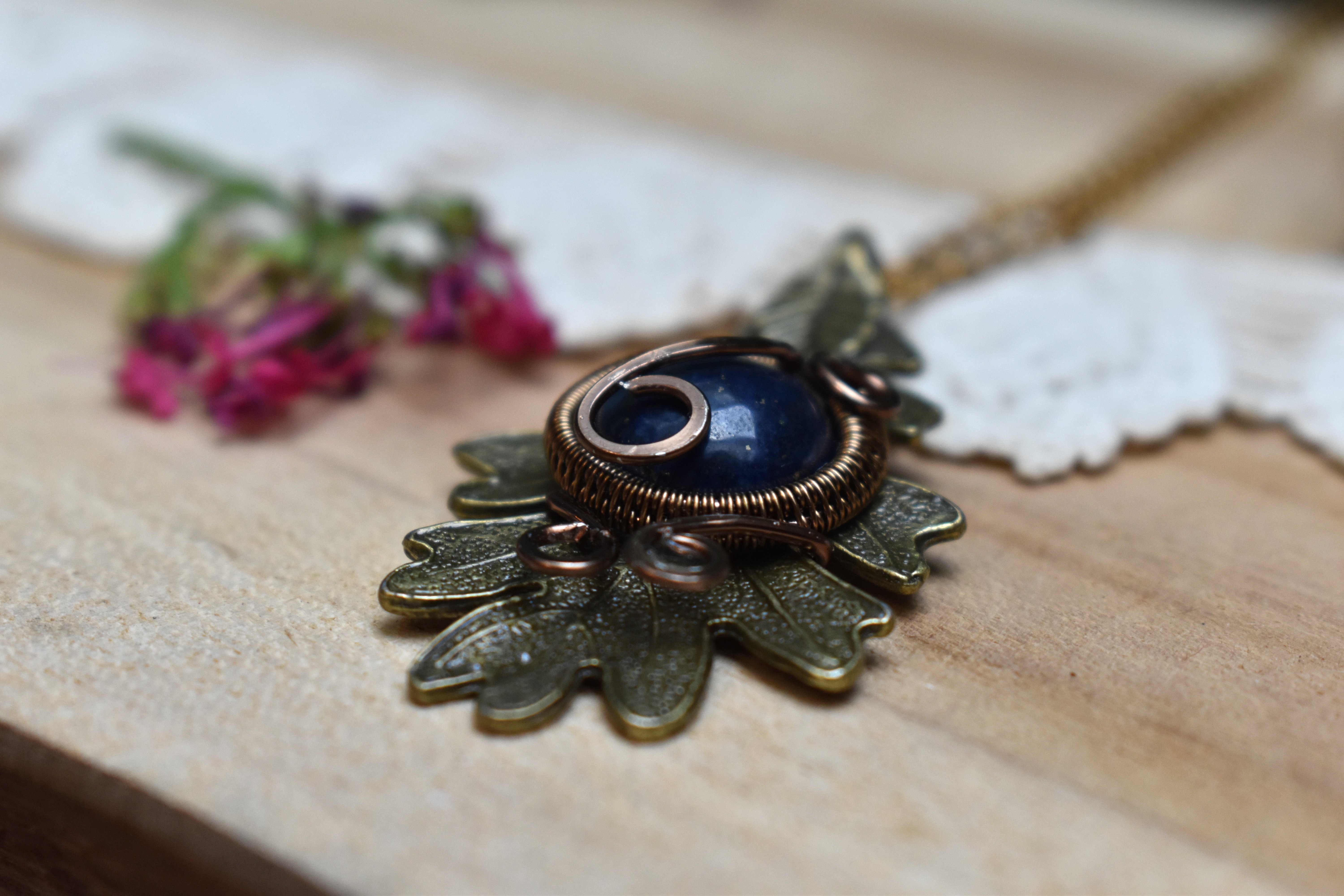 Collier ~Cérès~ Lapis Lazuli