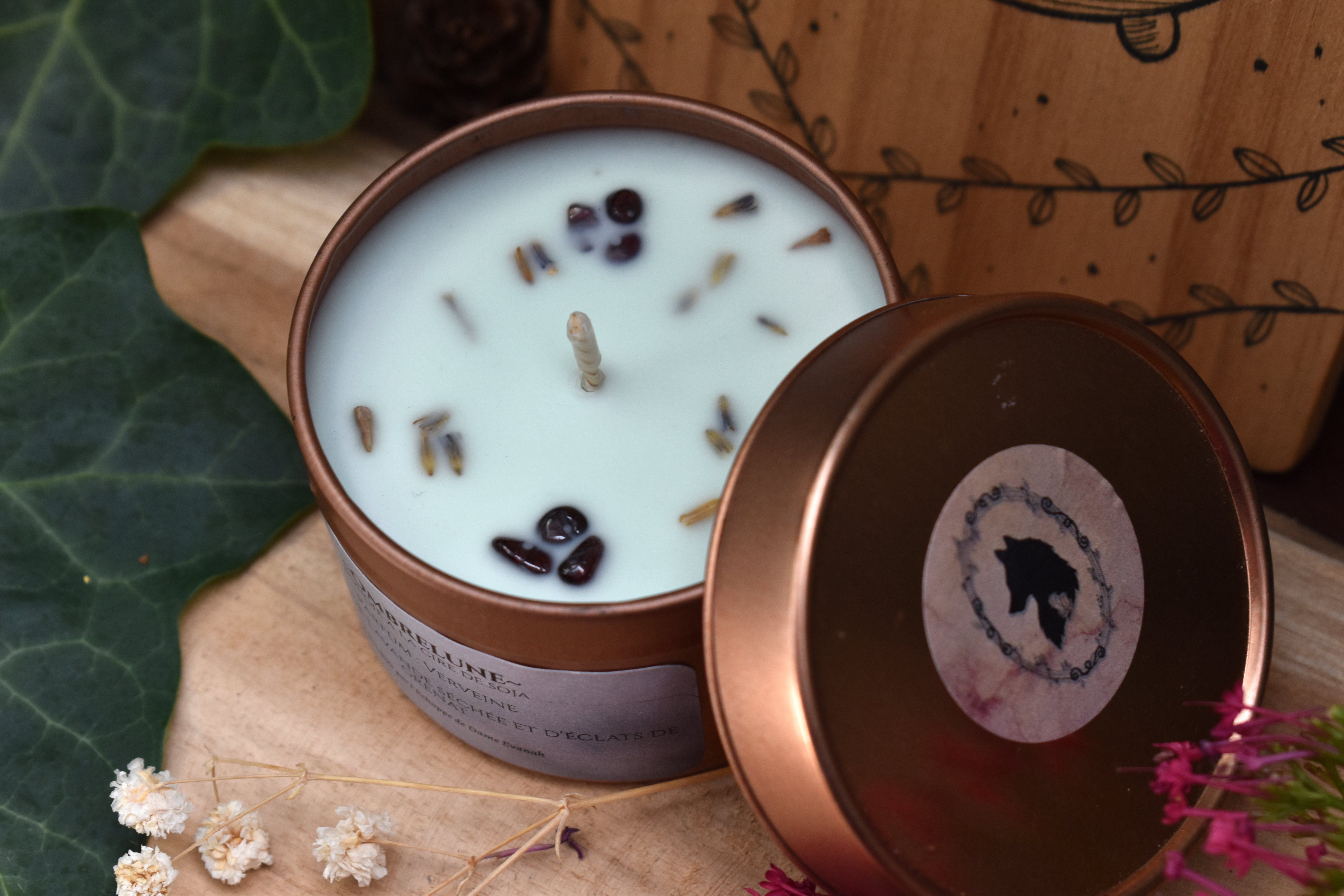 Bougie ~Ombrelune~ Verveine