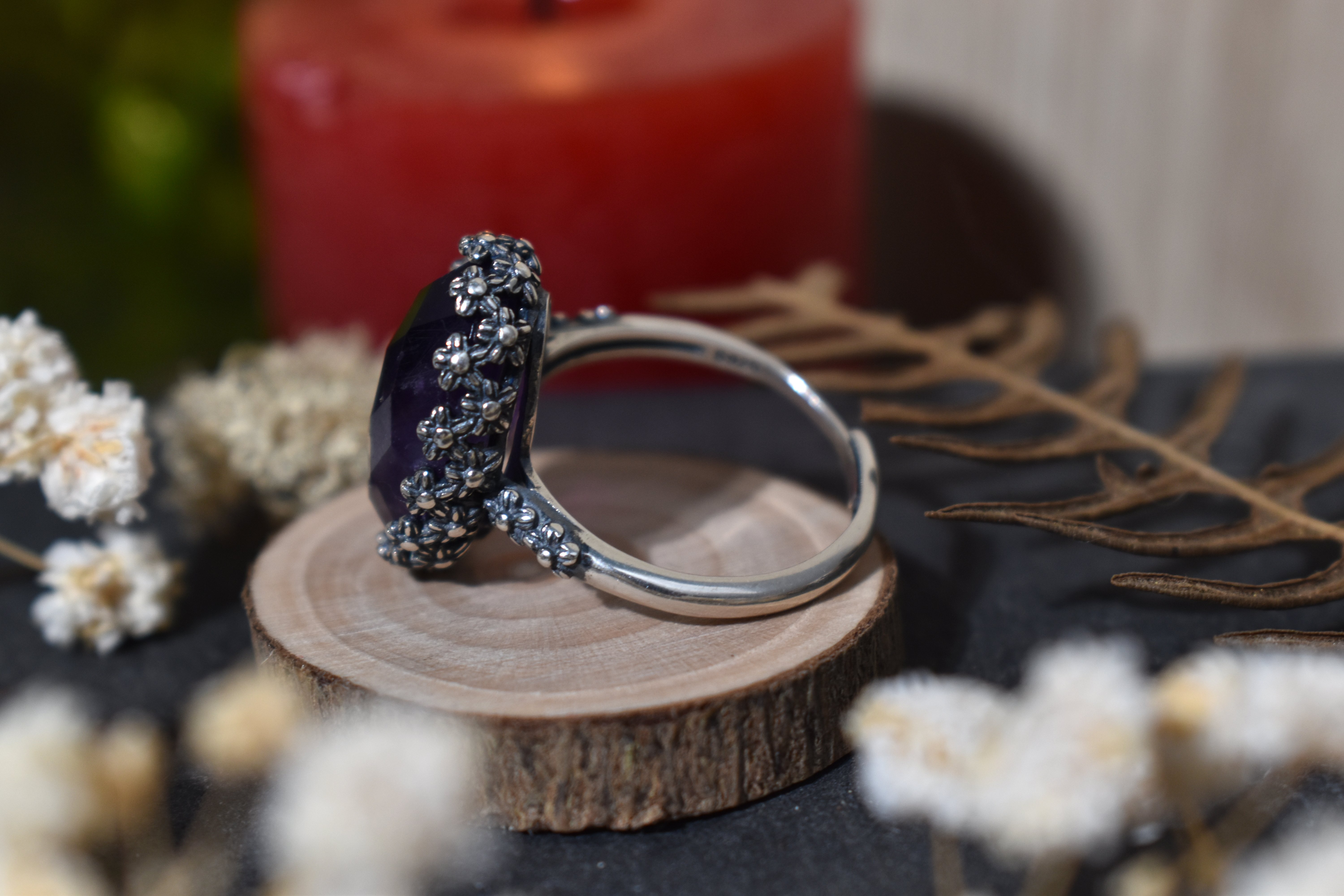 Bague ~Lyria~ Améthyste 