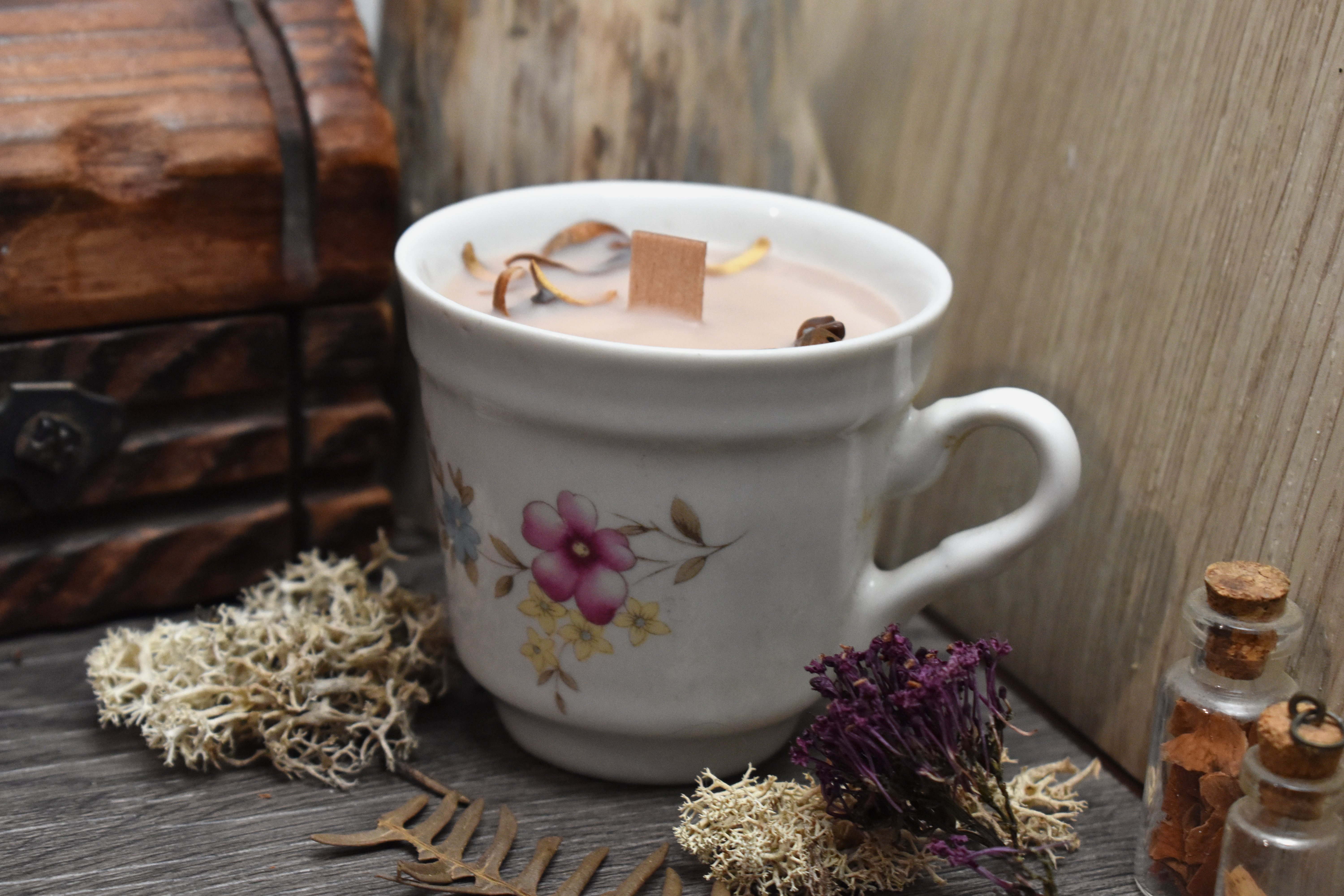 Bougie ~Brume d'Autrefois~ Cannelle / 60g 