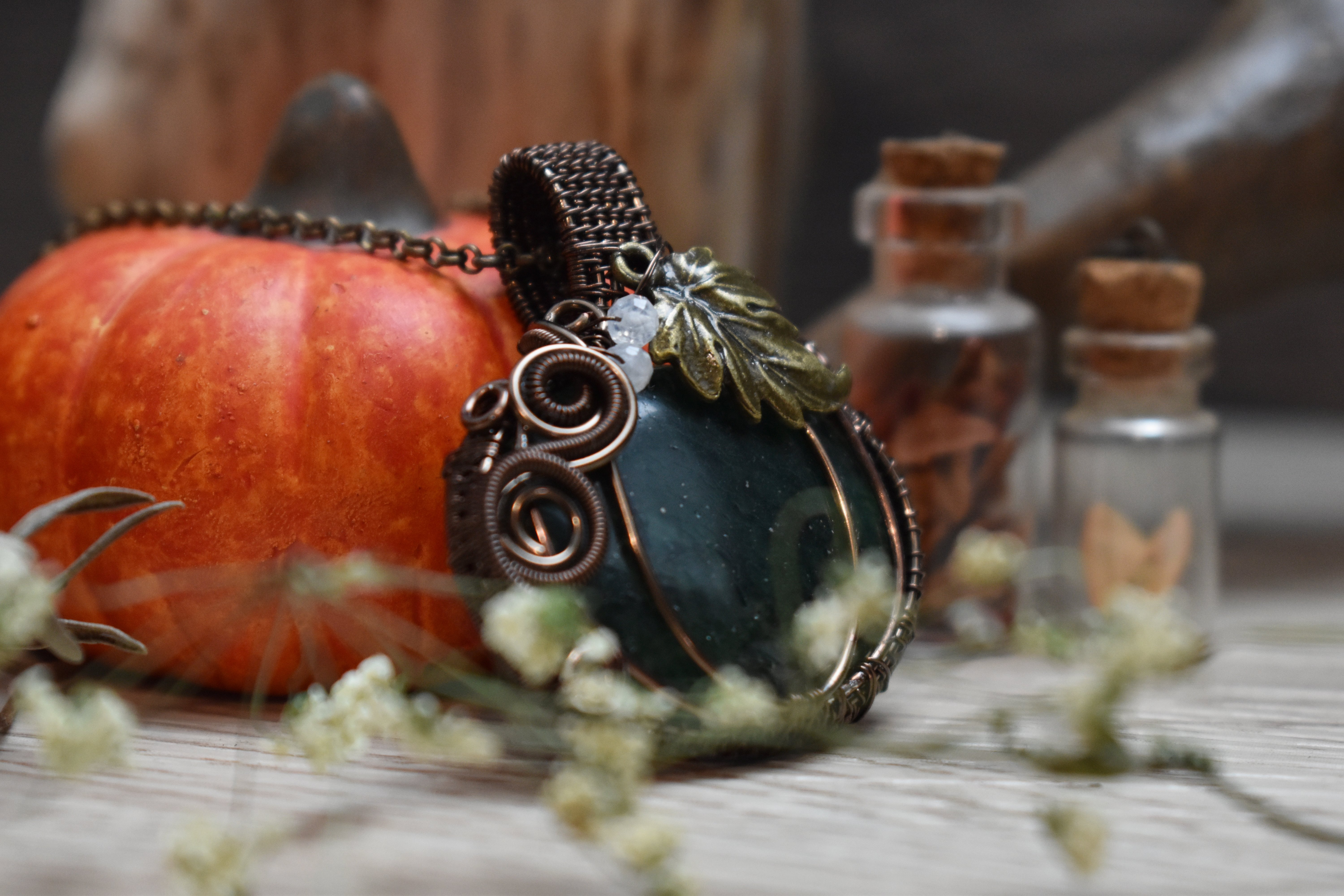Collier ~Pumpkin~ Aventurine 