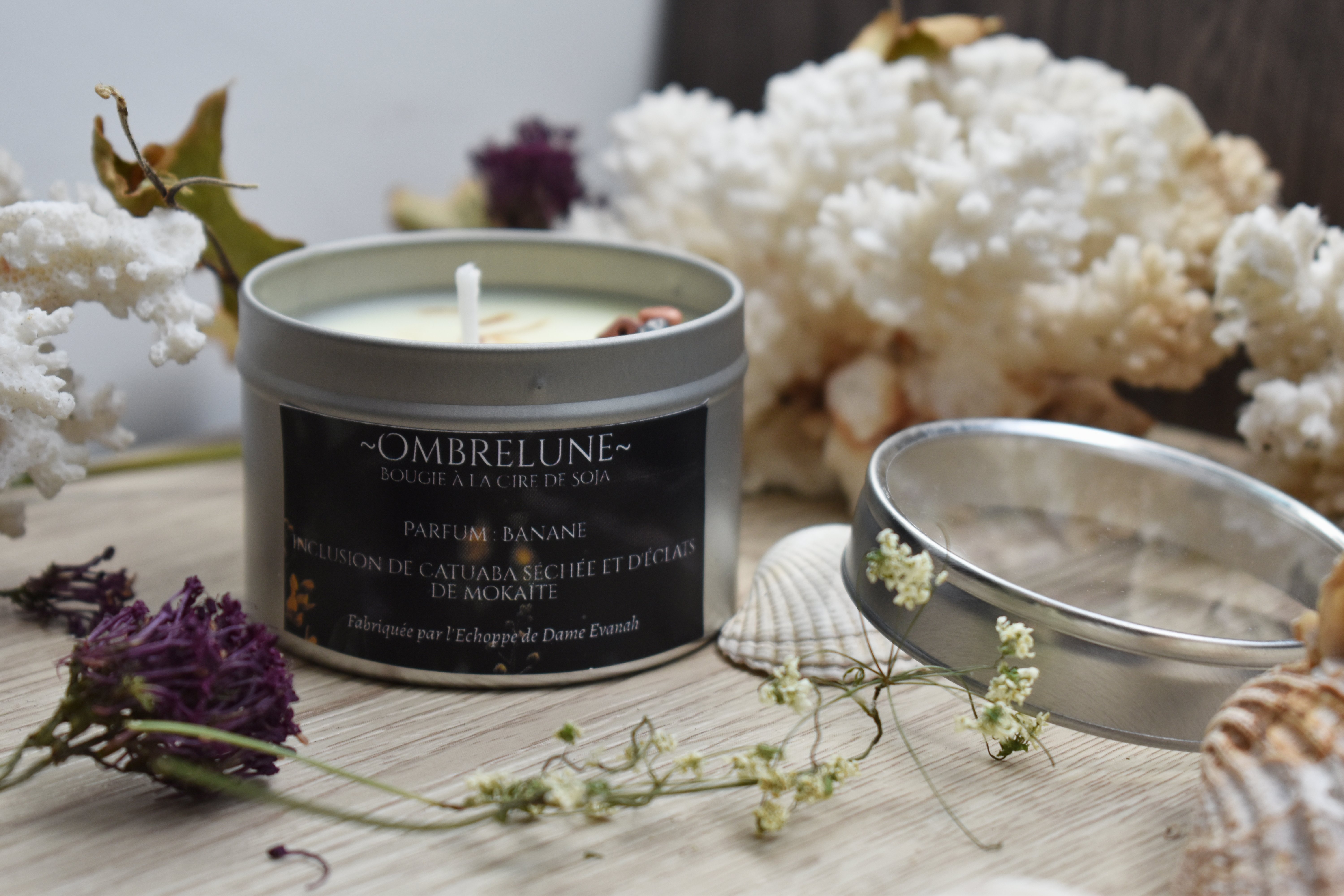 Bougie ~Ombrelune~ Banane / 100g