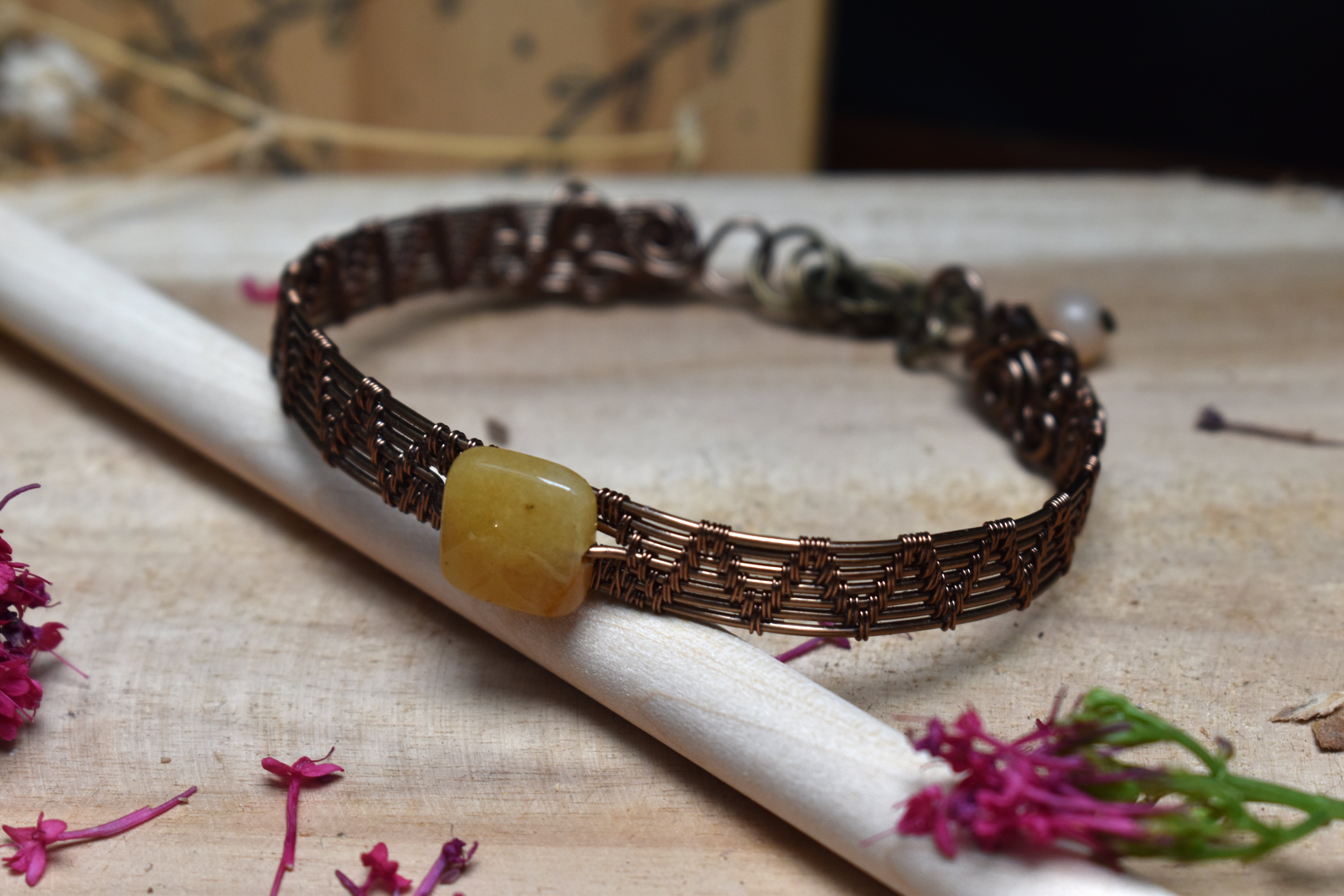 Bracelet ~Forge Précieuse~ Calcédoine