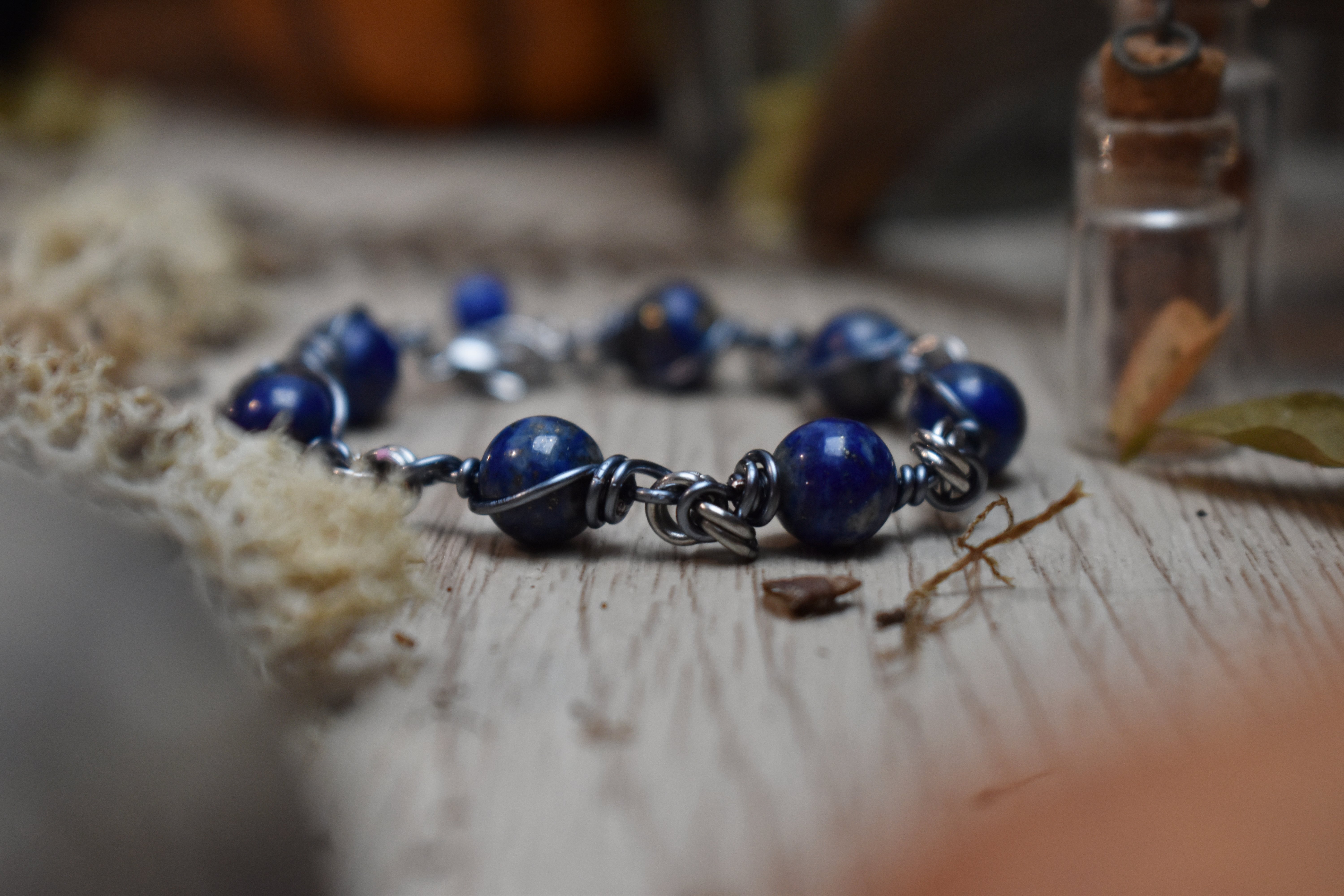 Bracelet ~Aelwynn~ Lapis Lazuli