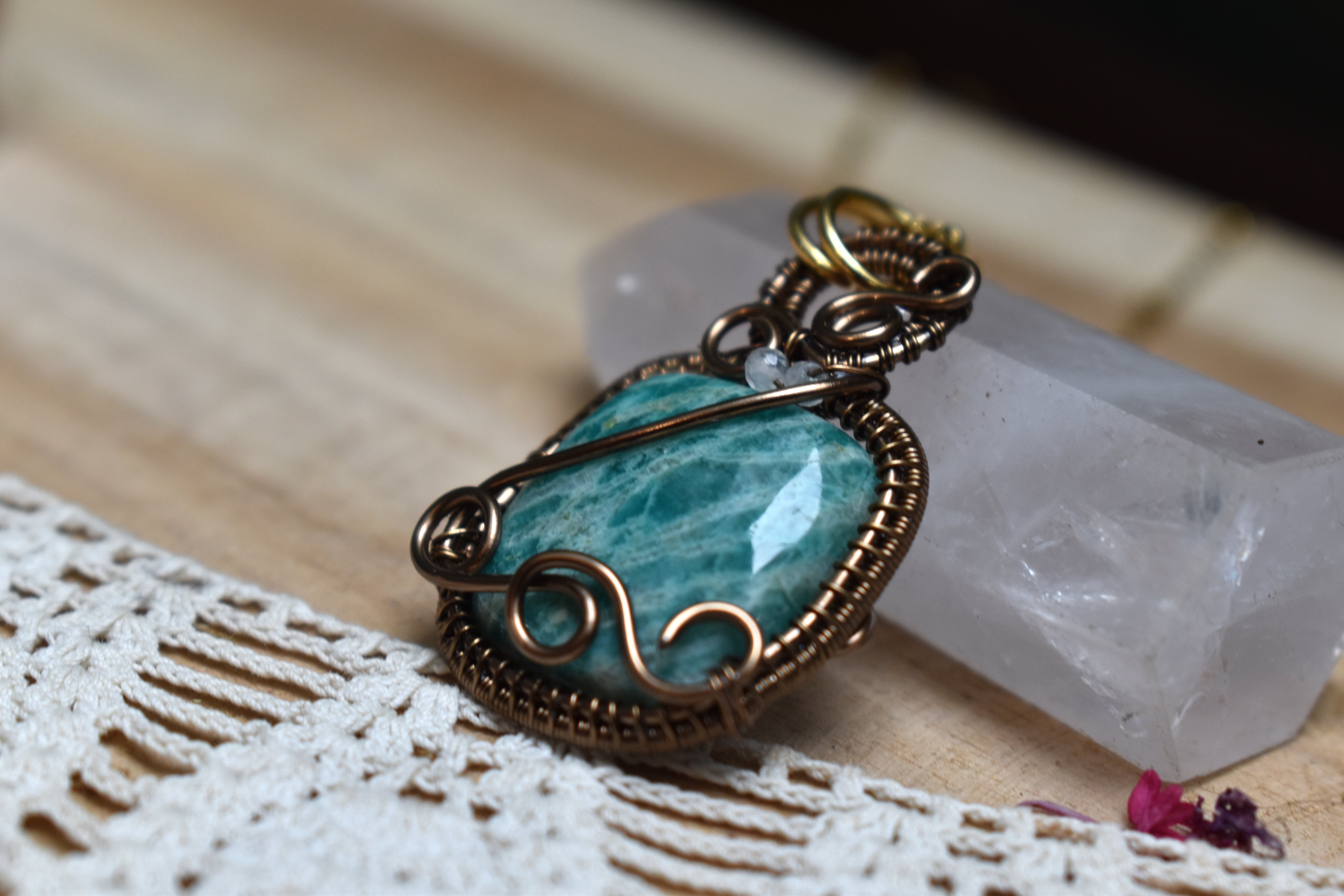 Collier ~Athéna~ Amazonite