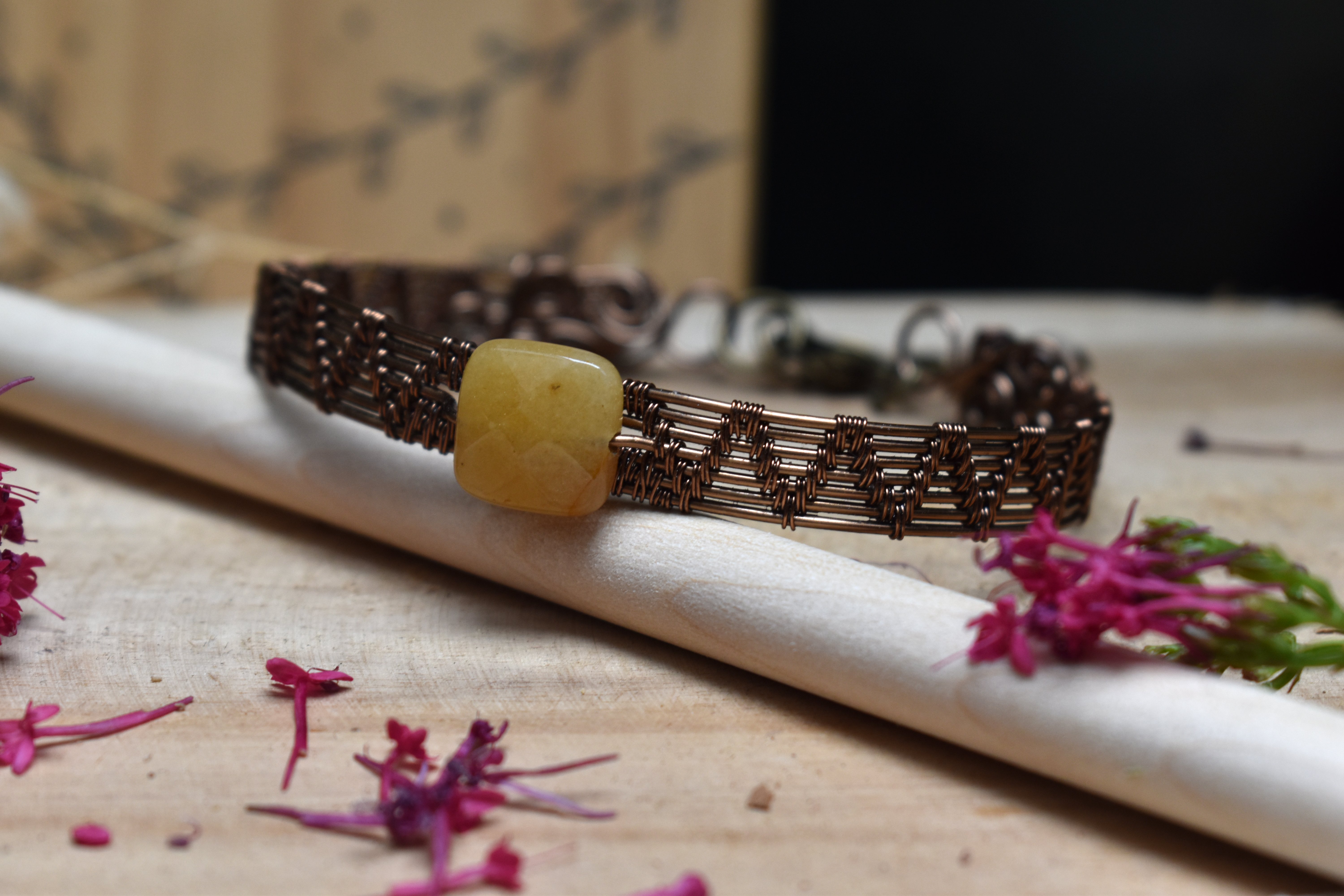 Bracelet ~Forge Précieuse~ Calcédoine