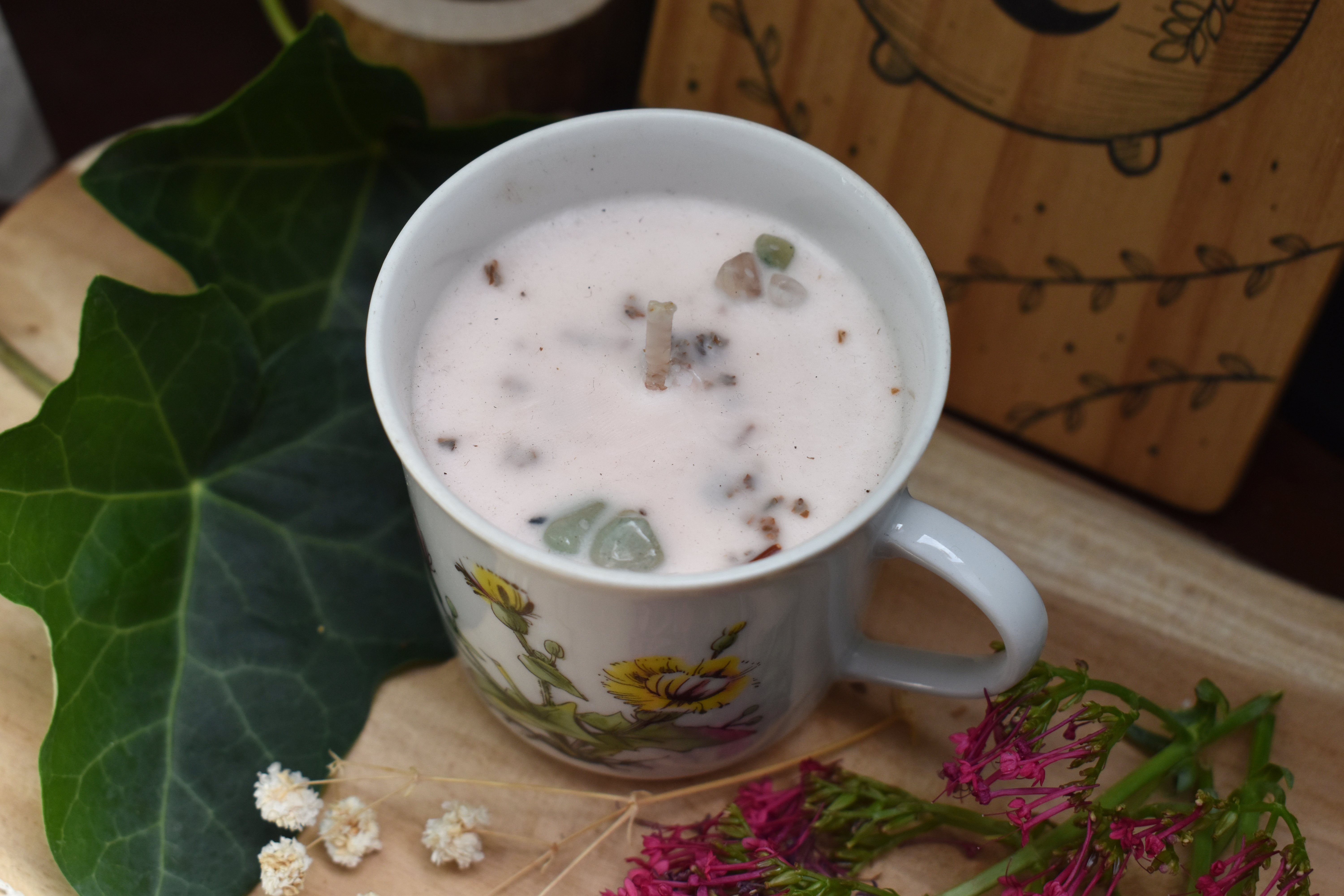 Bougie ~Brume d'Autrefois~ Fraise & Menthe