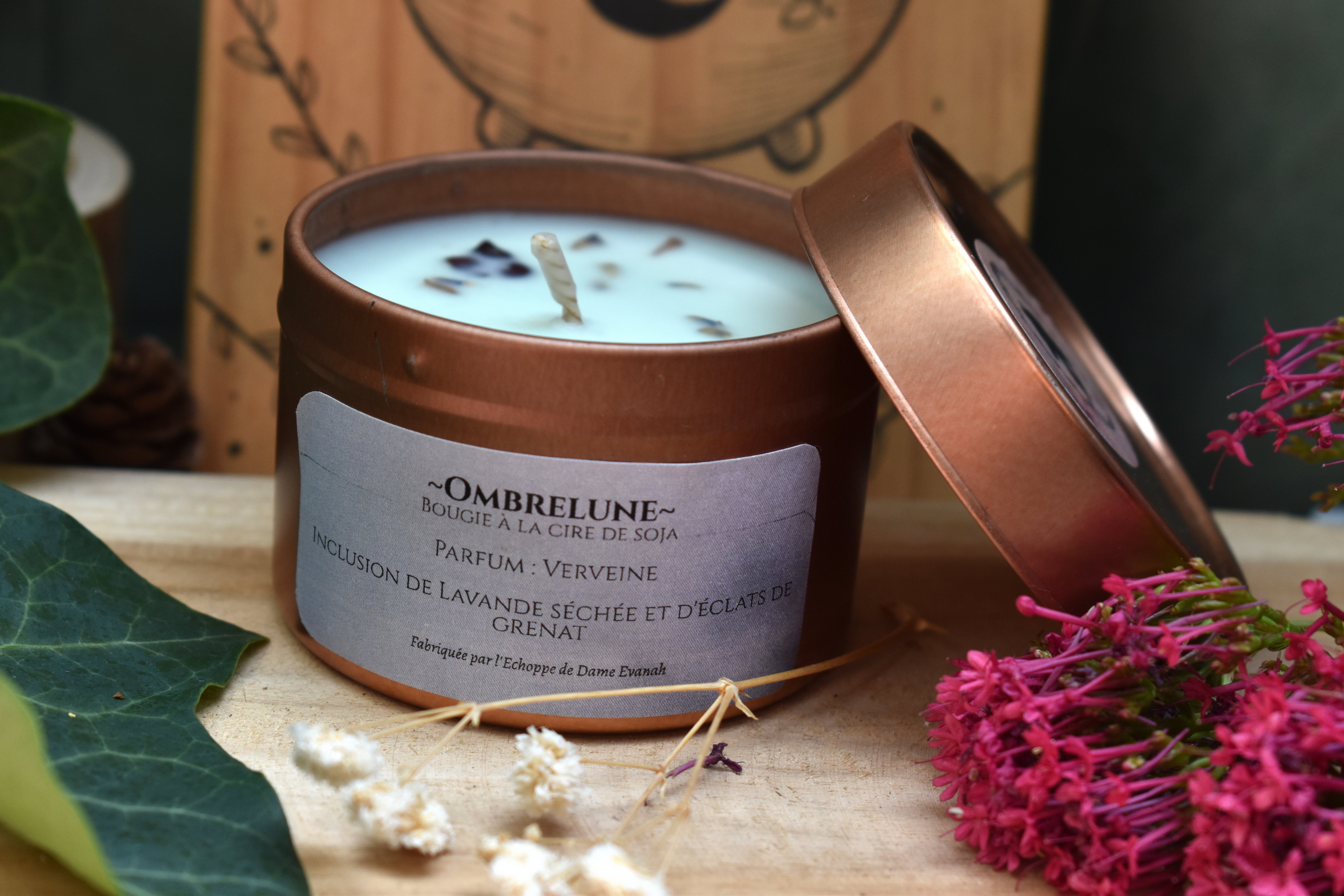 Bougie ~Ombrelune~ Verveine