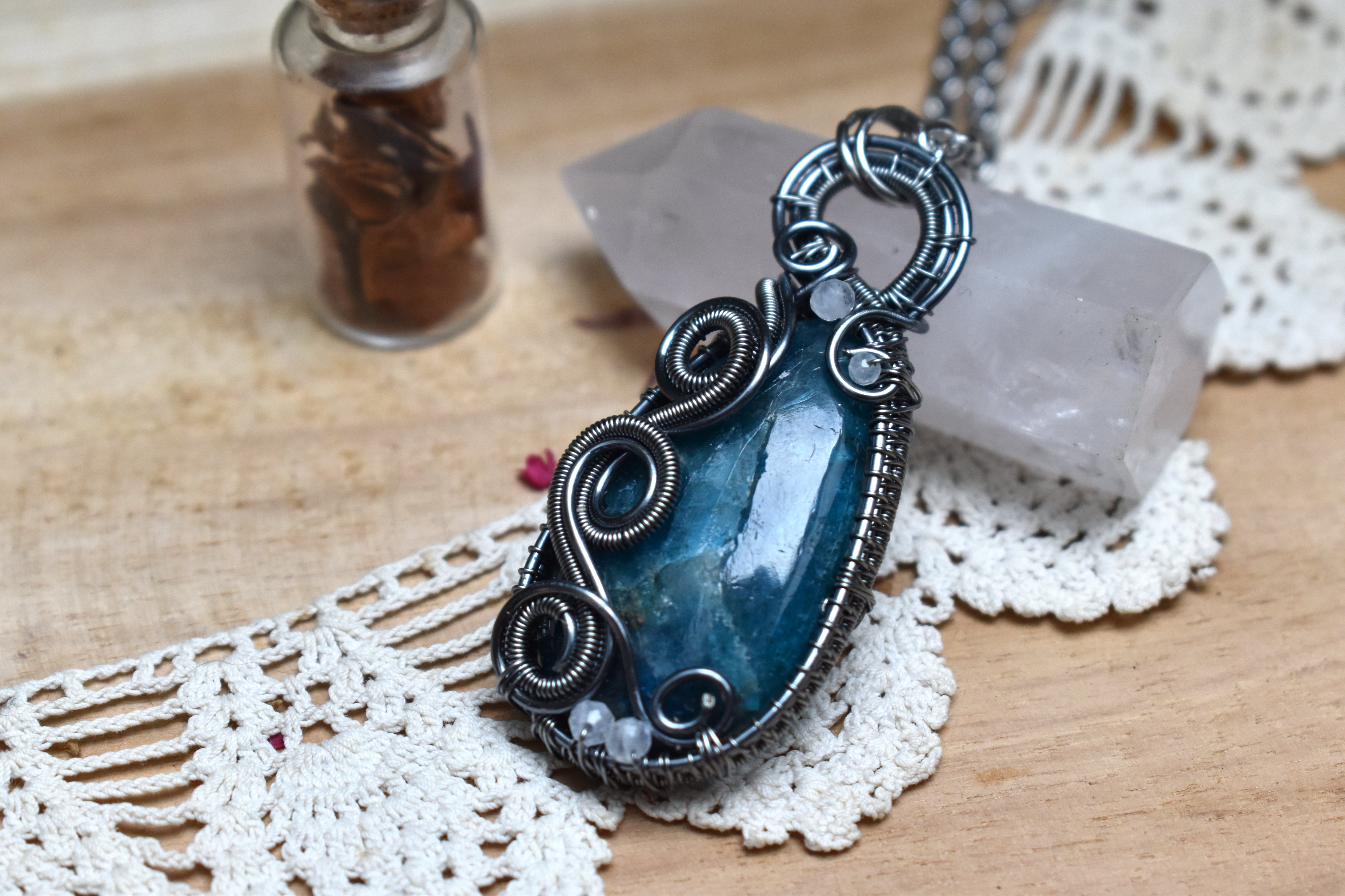 Collier ~Athéna~ Apatite