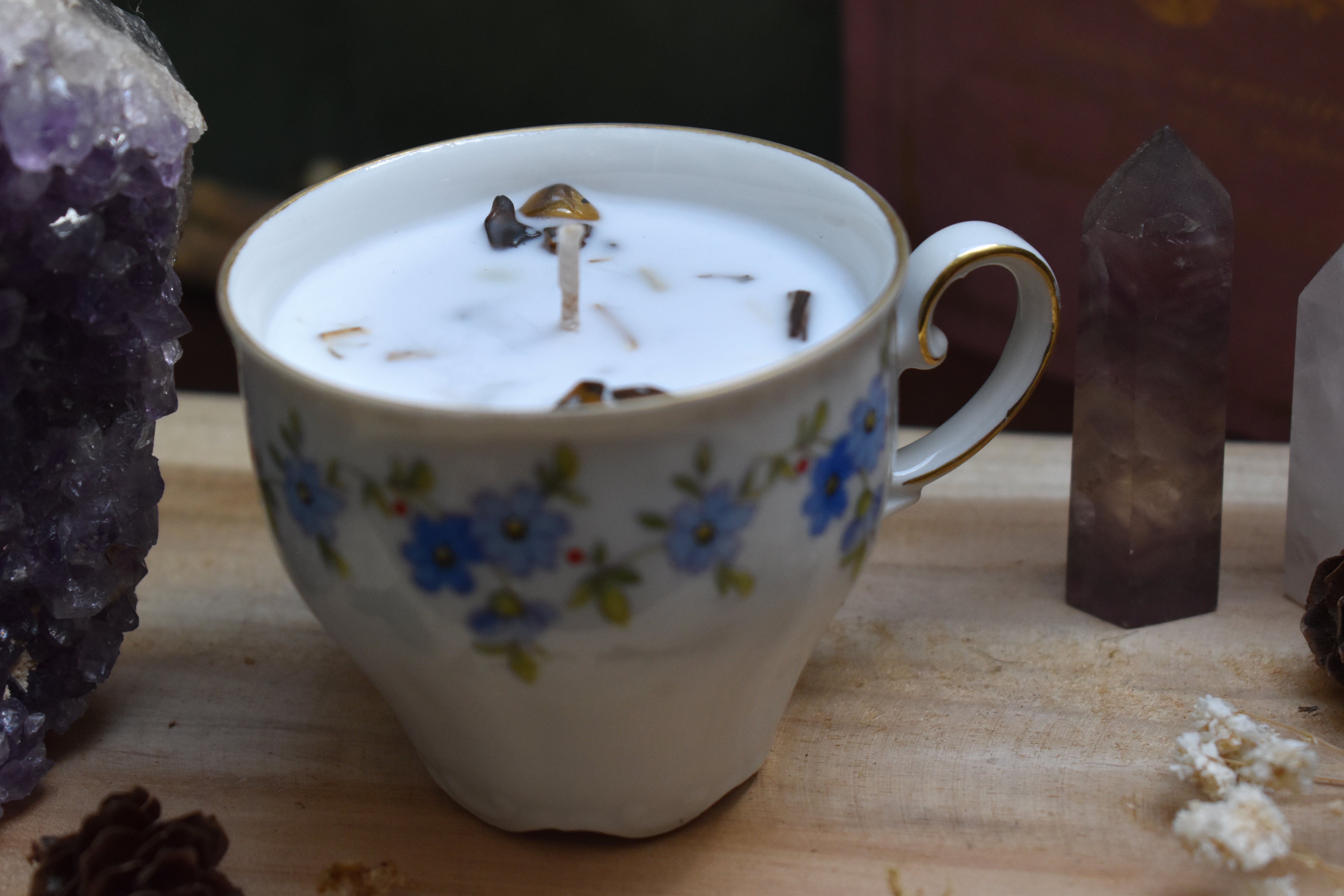 Bougie ~Brume d'Autrefois~ Lavande