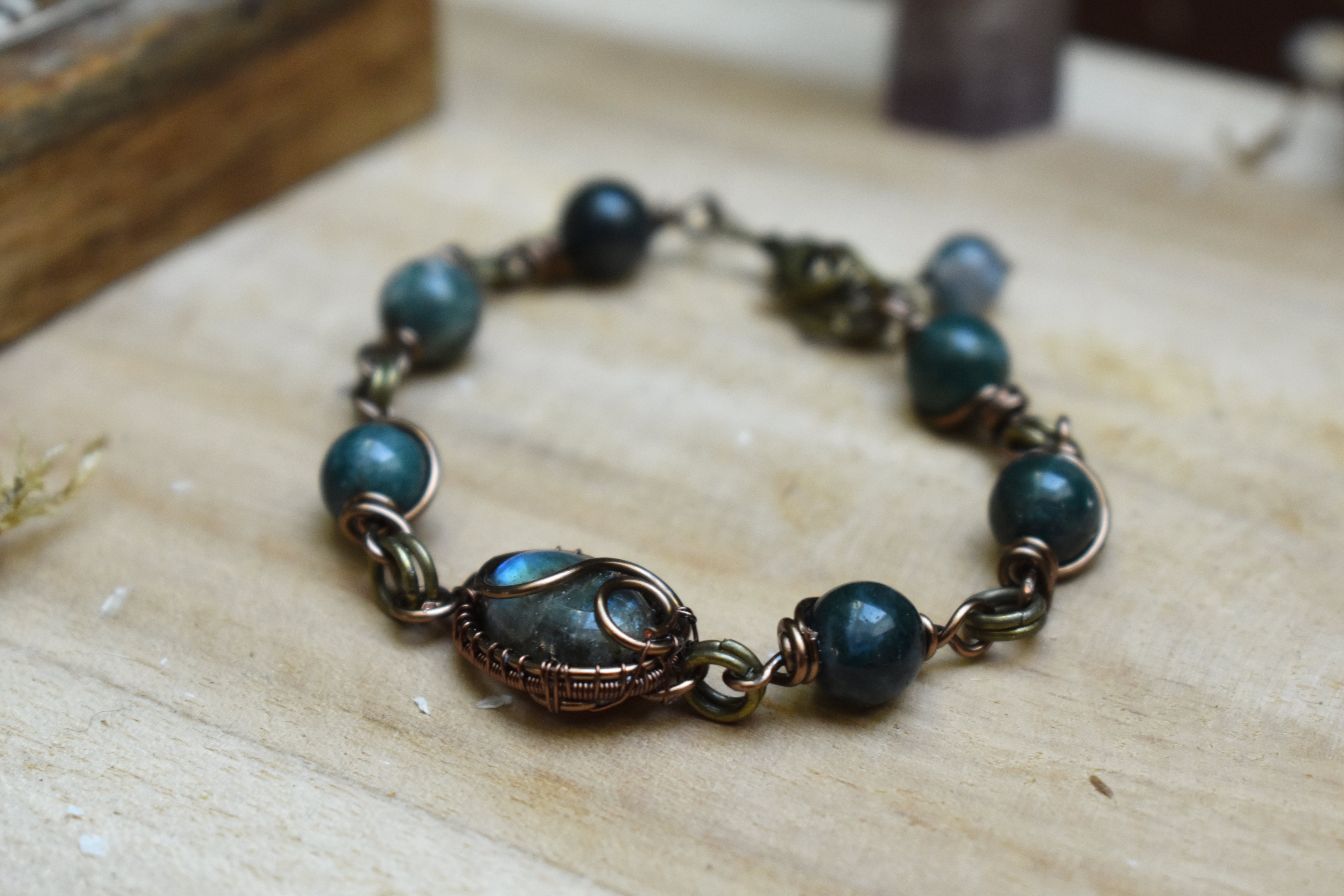 Bracelet ~Aelindra~ Labradorite