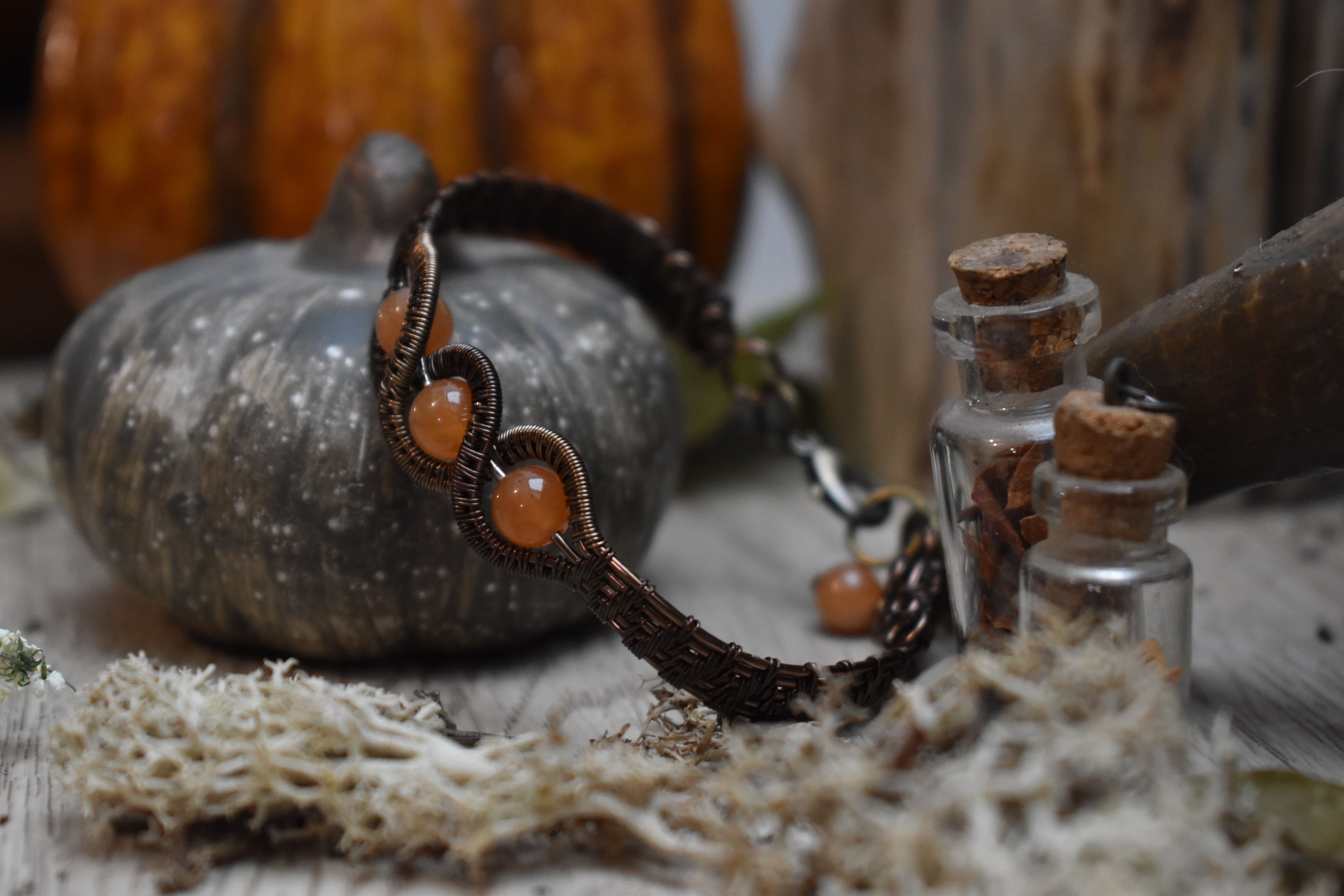 Bracelet ~Astral~ Aventurine Orange